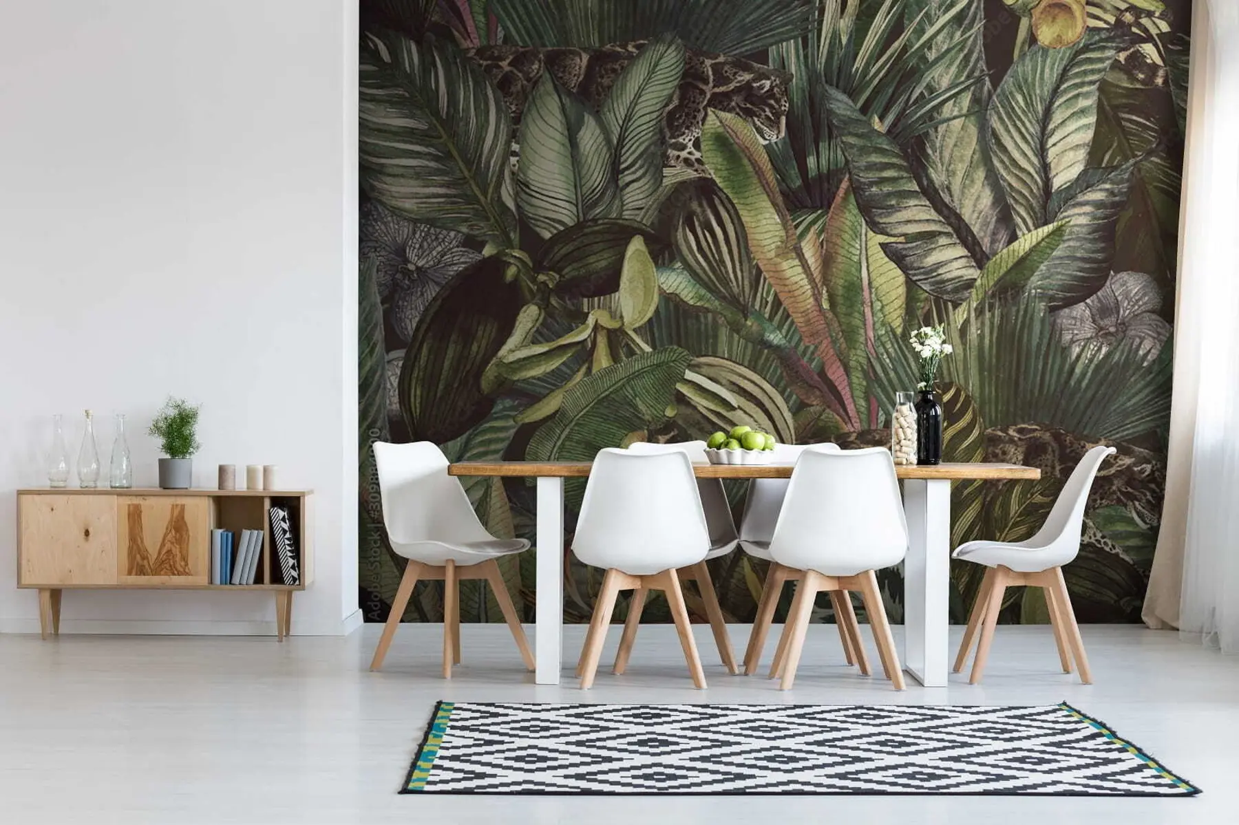 Fototapete Geheimnisvoller Dschungel u51884