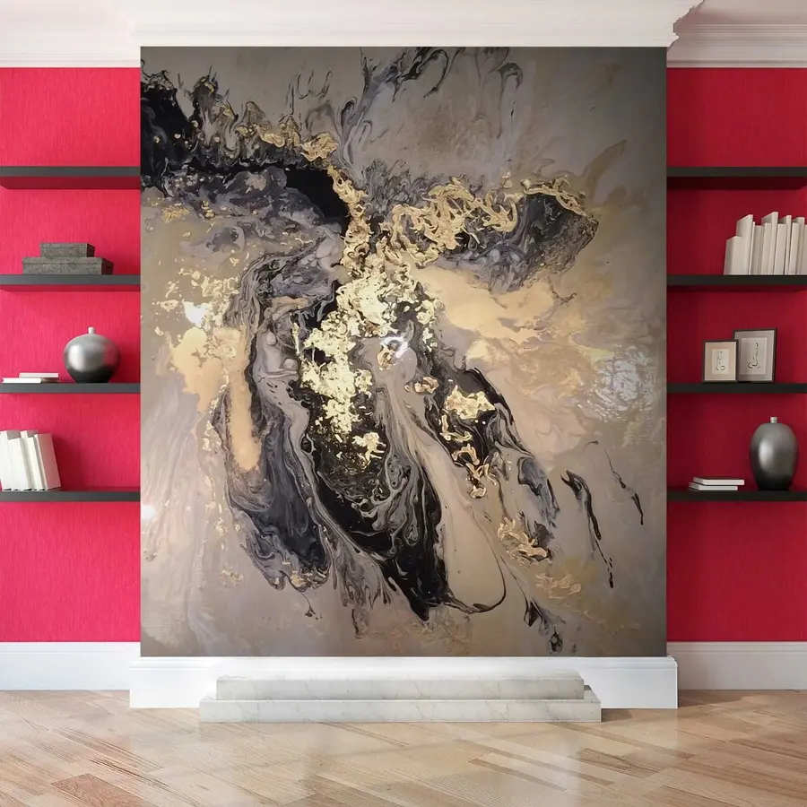 Fototapete Abstrakte Kunst, Flüssigkeit, Fluid u16941