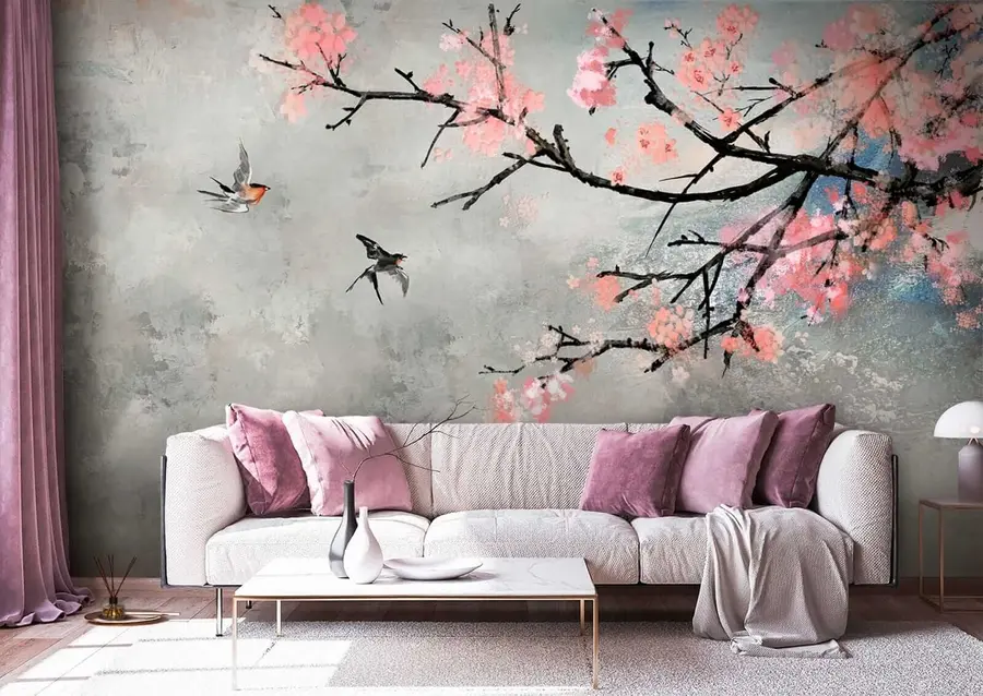 Fototapete Blühender Zweig u21853