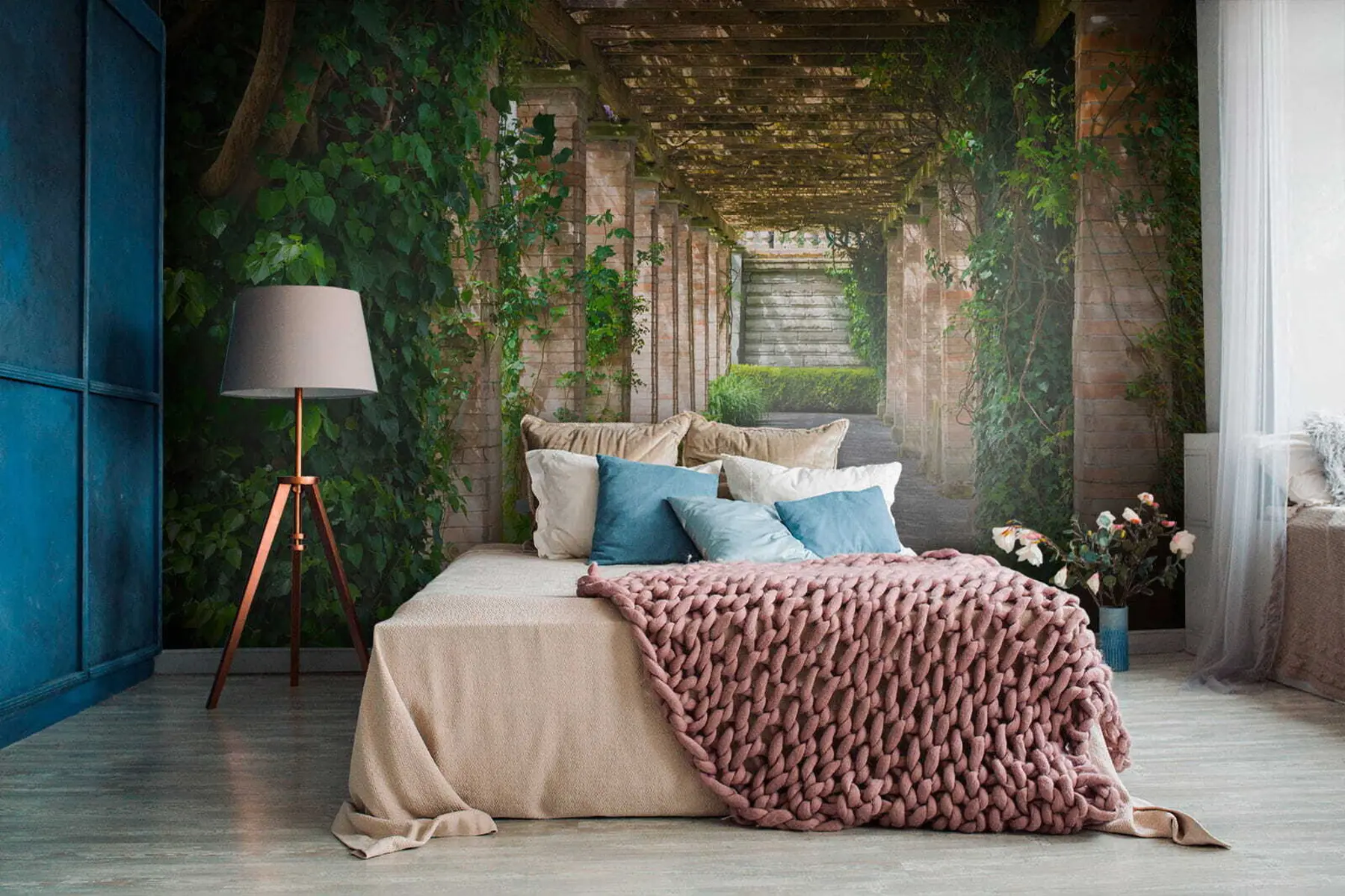 Fototapete Italienischer Innenhof u53299