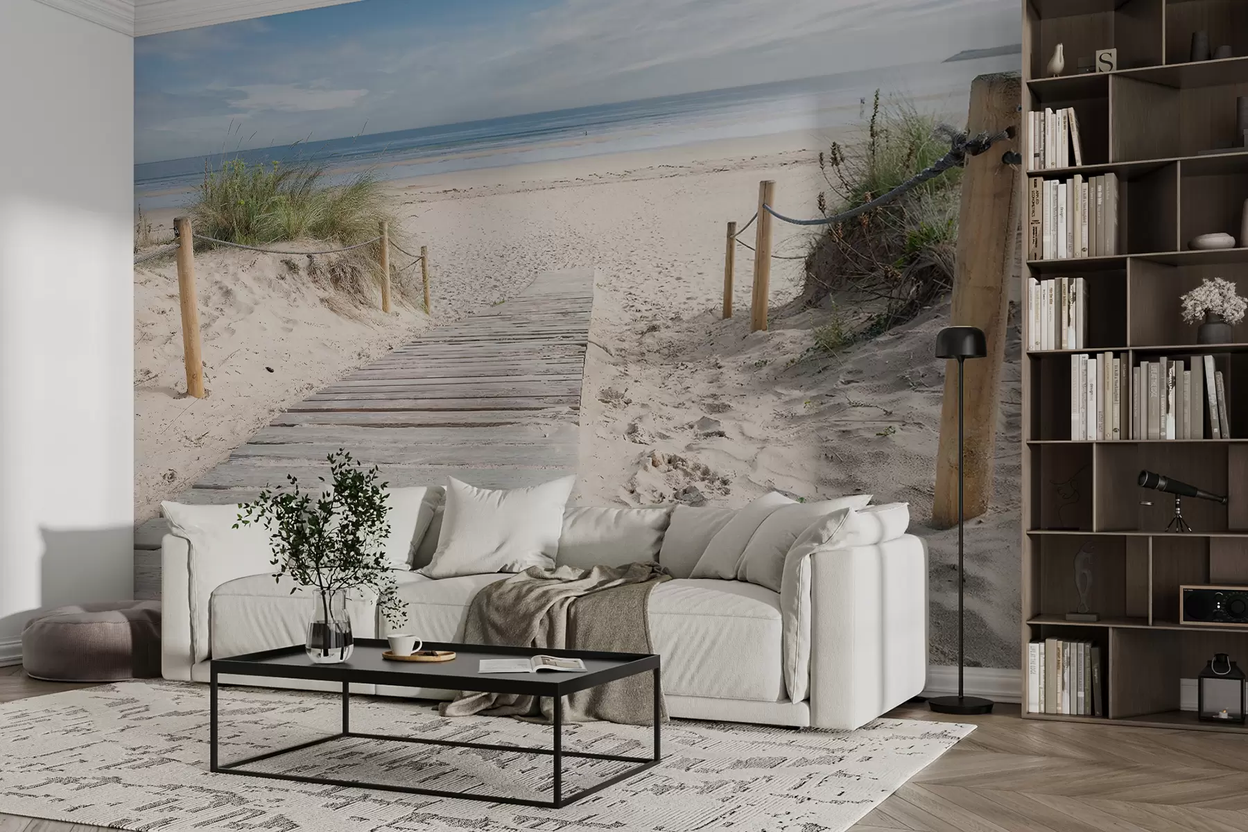 Fototapete Weg zum Sandstrand u54357