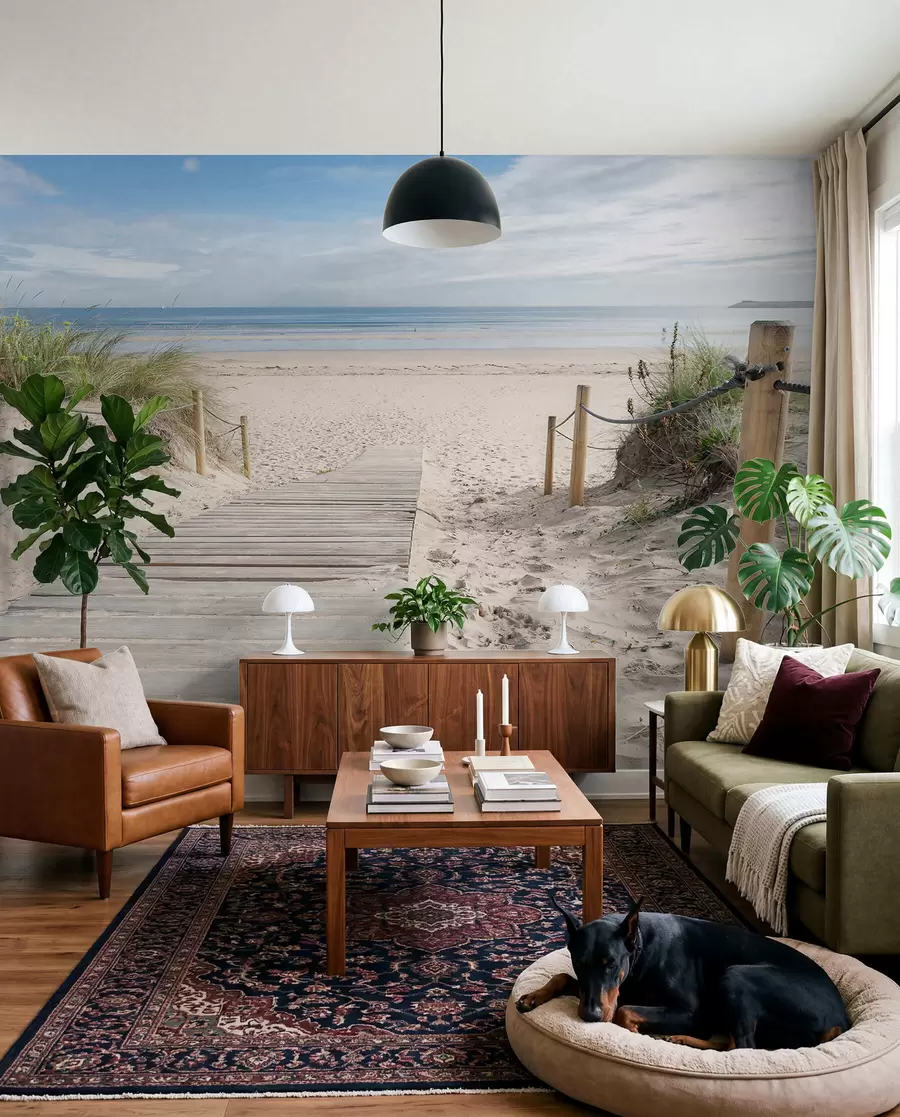 Fototapete Weg zum Sandstrand u54357