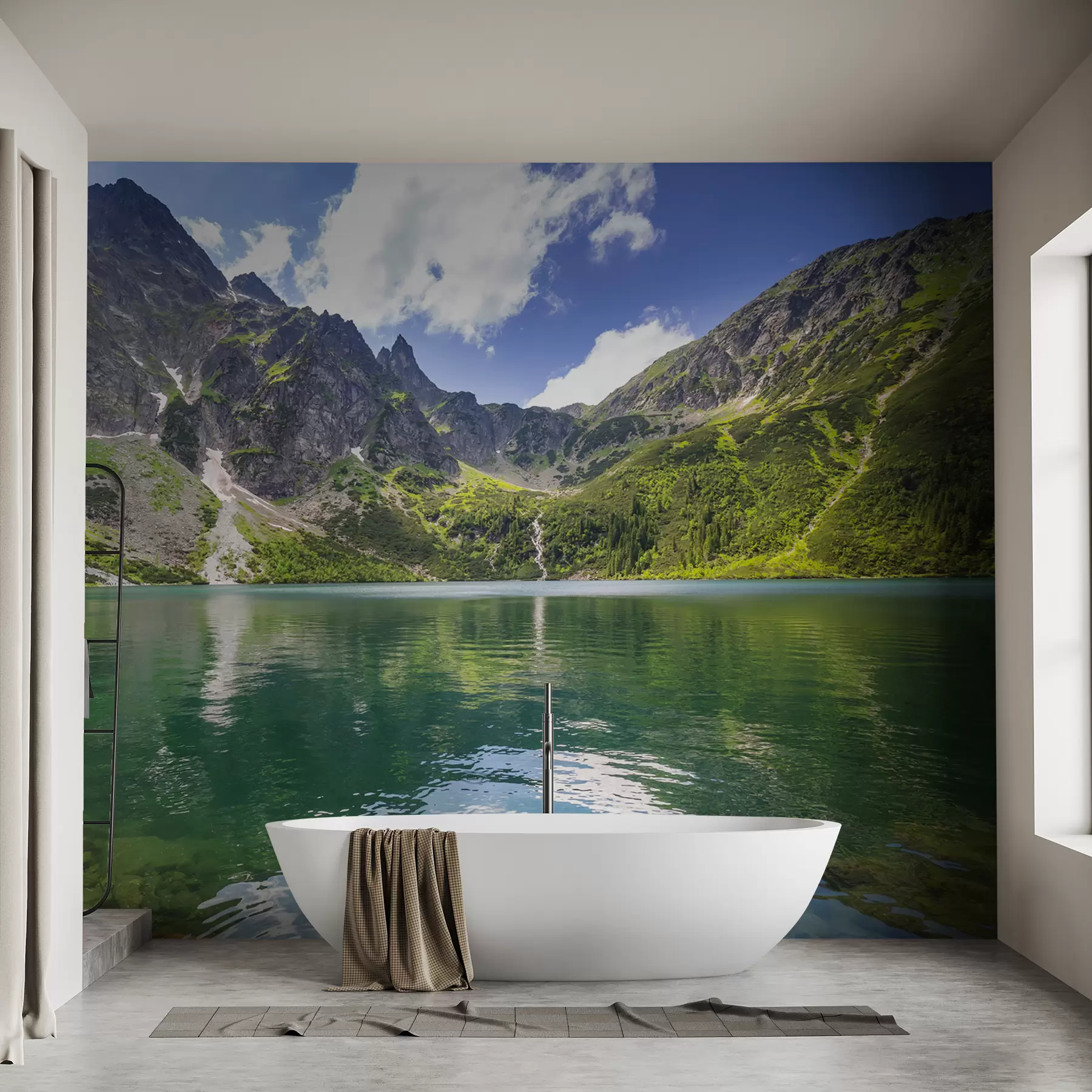 Fototapete Blick auf die Berge u54486