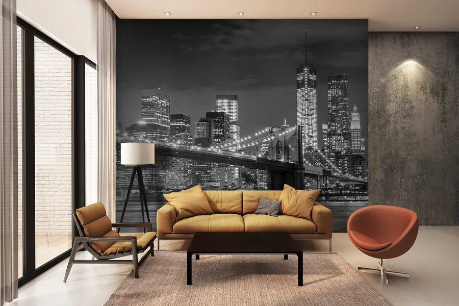 Fototapete Nachtstadt u56428