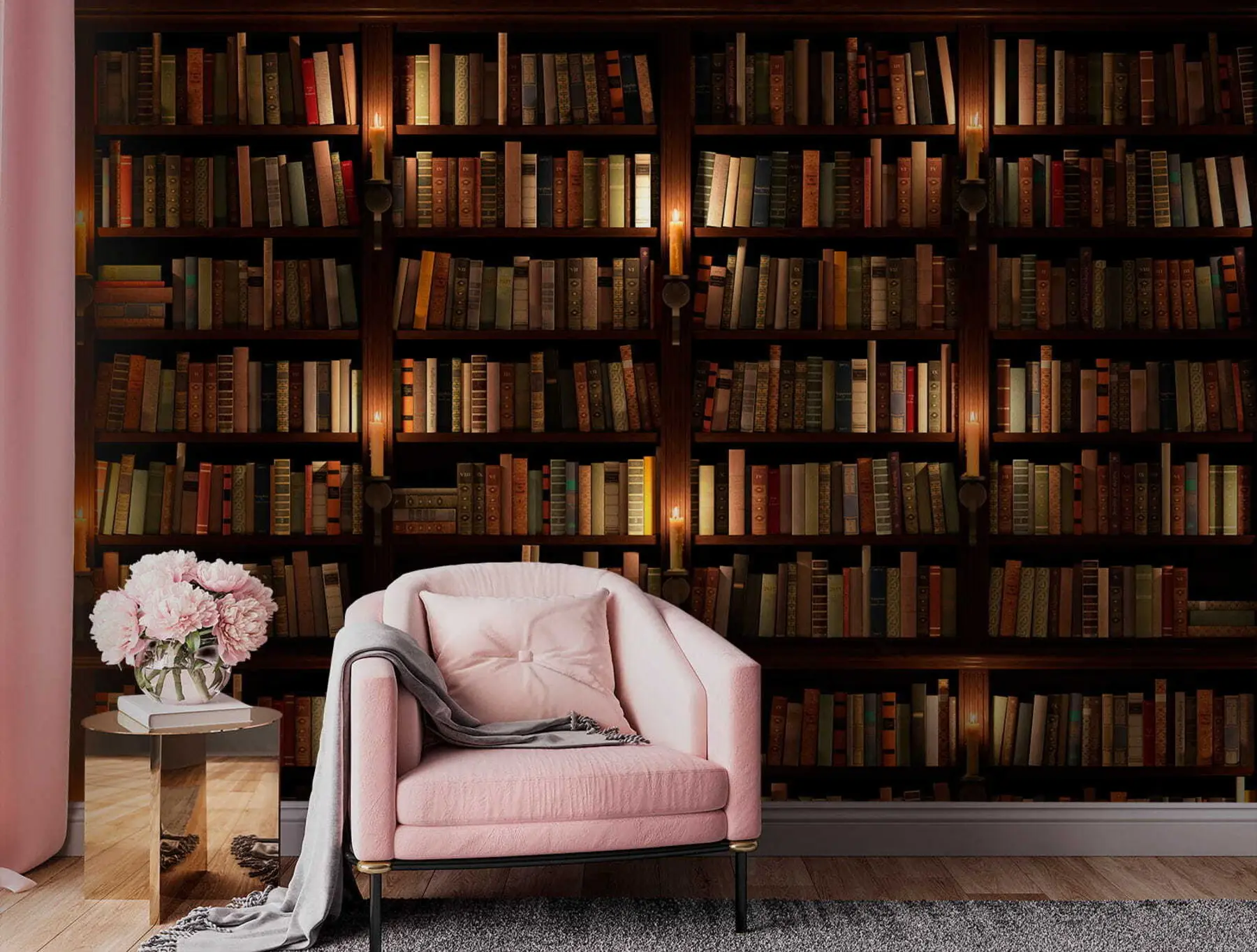 Fototapete Bücherregal u57072