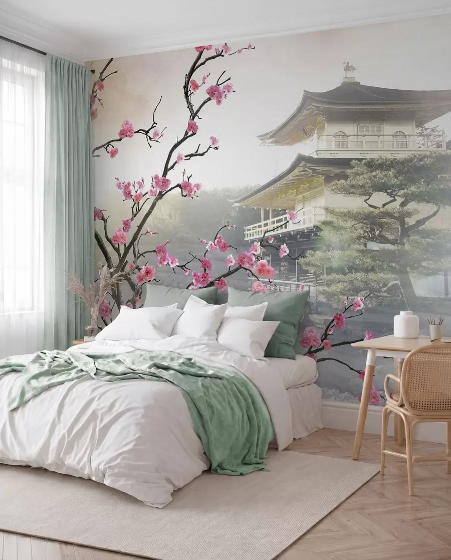 Fototapete Japanische Landschaft u60294