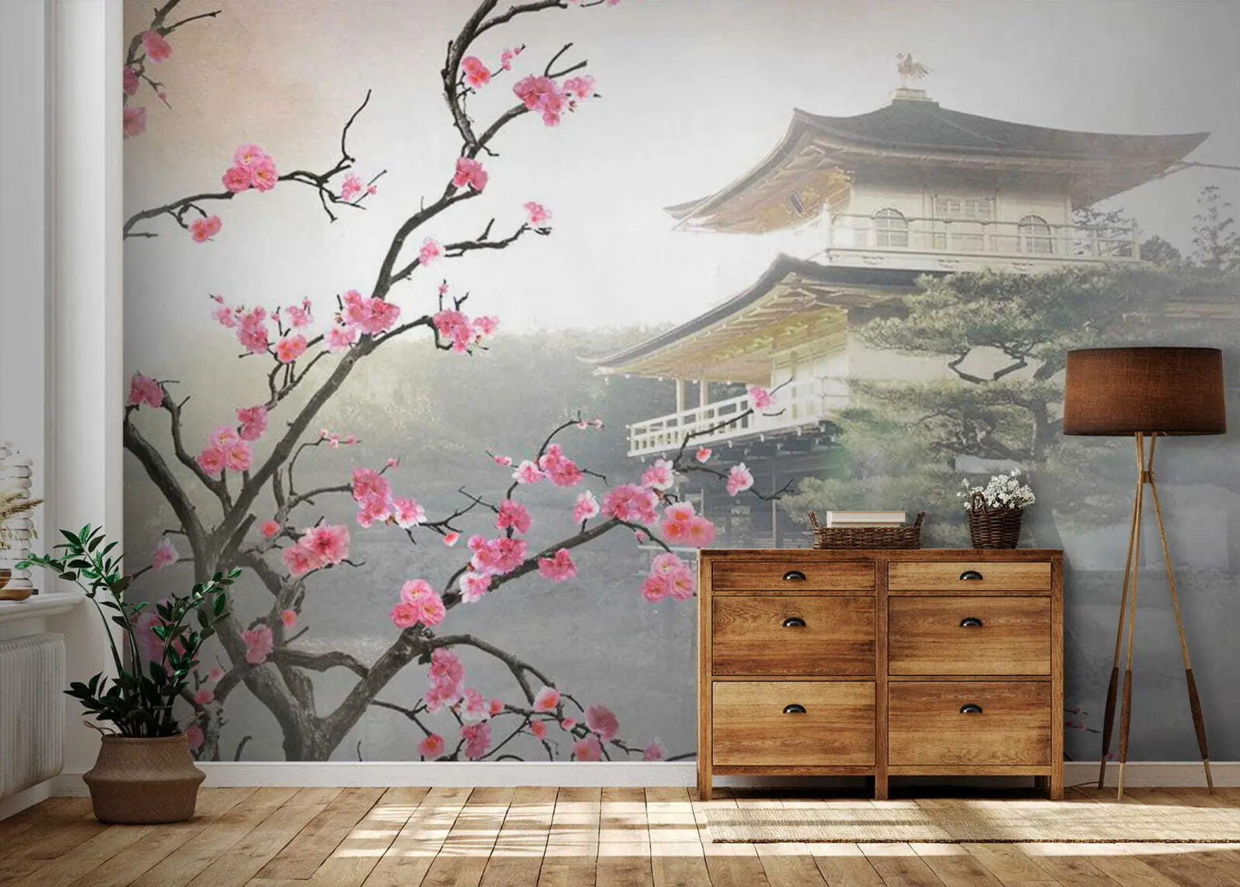 Fototapete Japanische Landschaft u60294