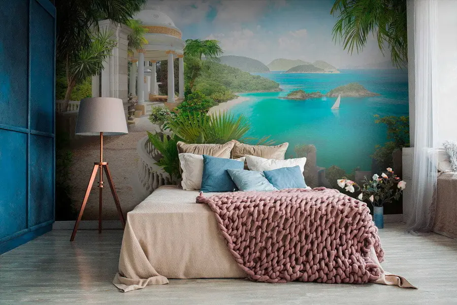 Fototapete Ruhen Sie sich am Ufer aus u79434