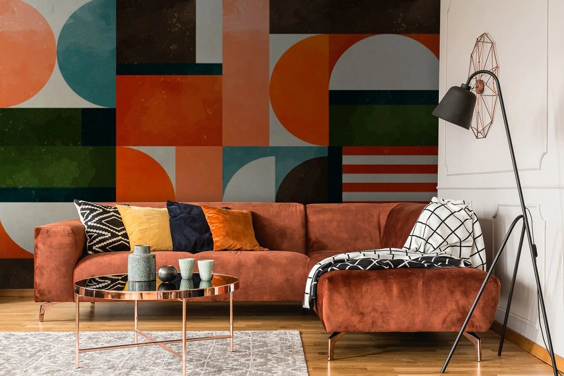 Fototapete Retro-Kunst u71427