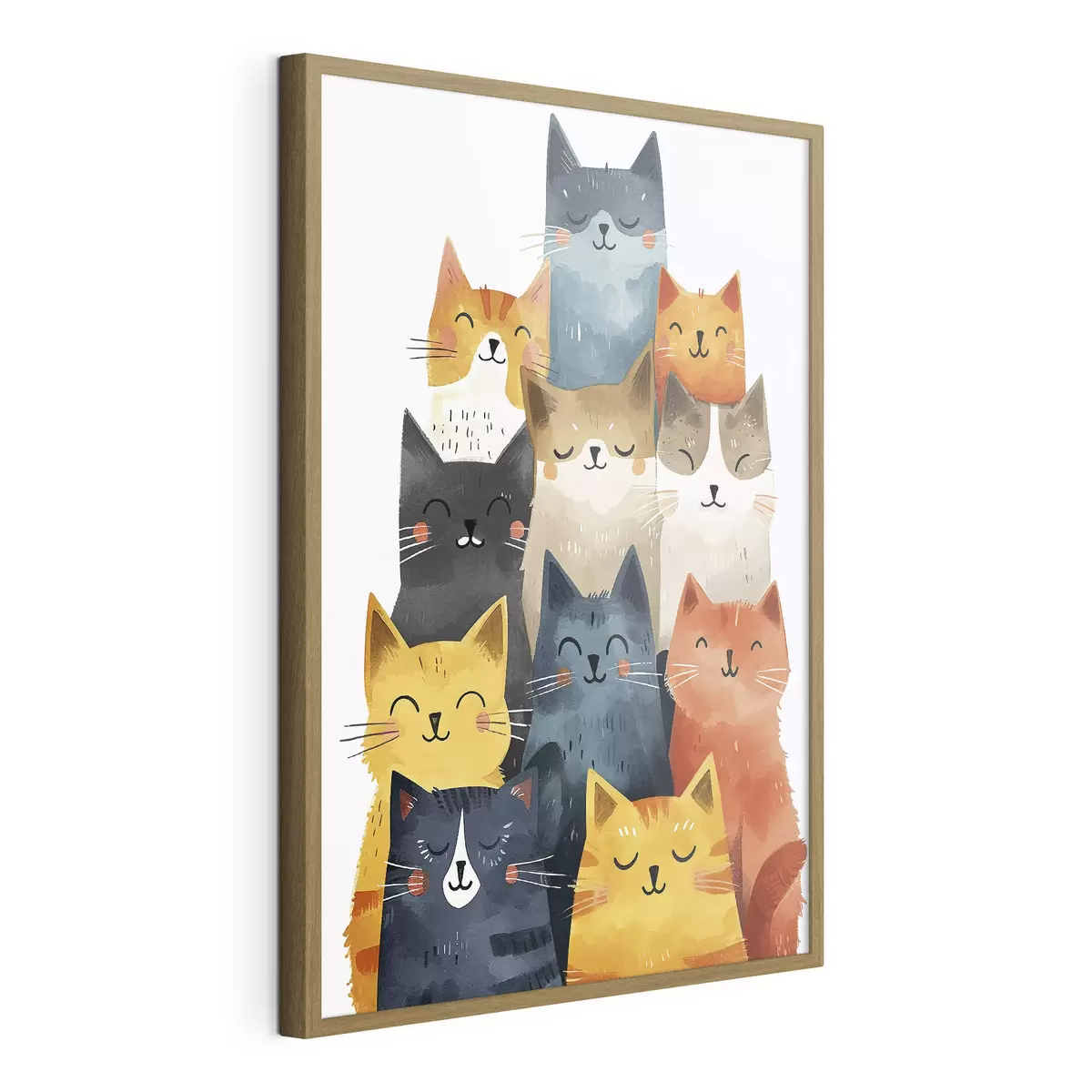 Poster Katze und Freiheit f37560