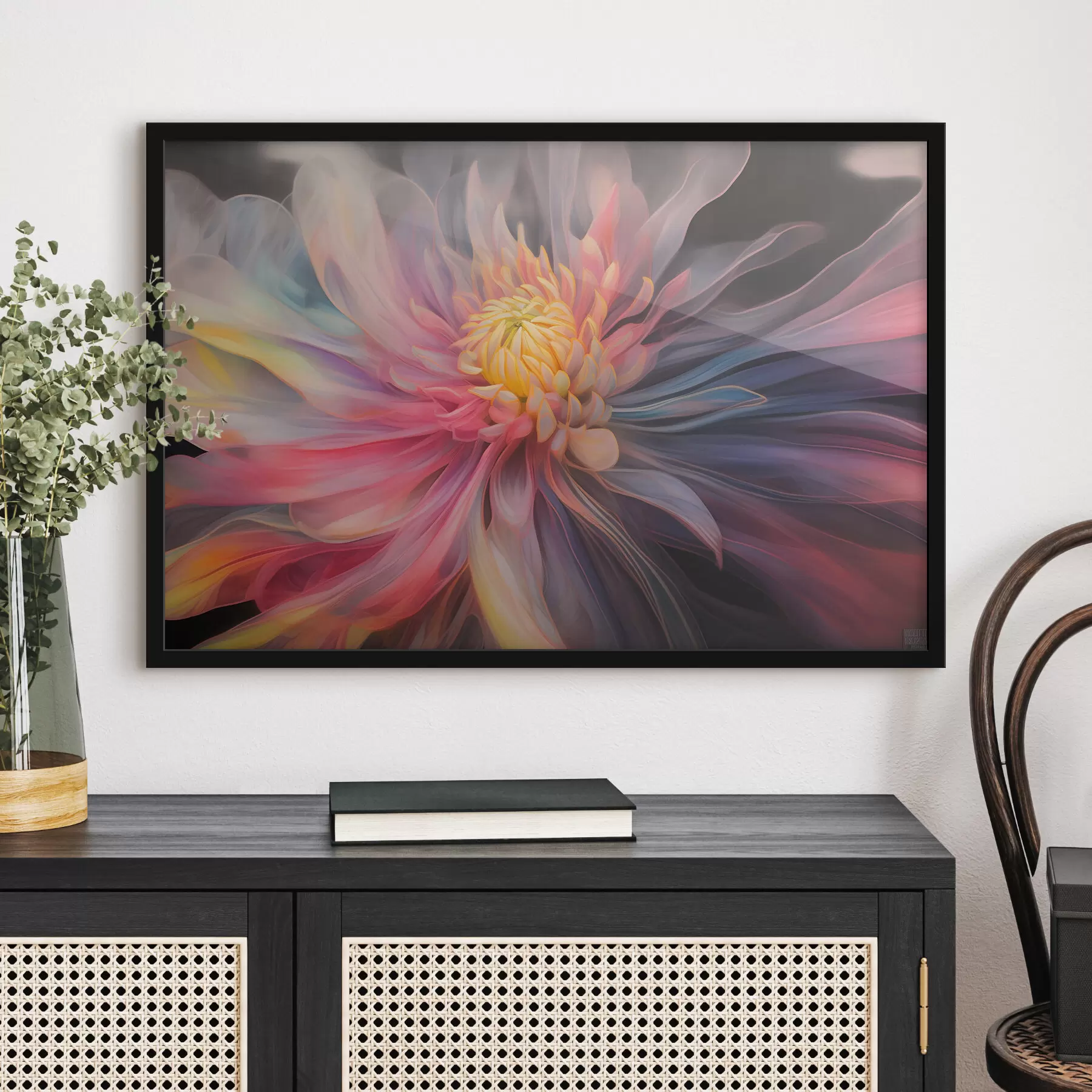 Fototapete Abstrakte Blume f37383