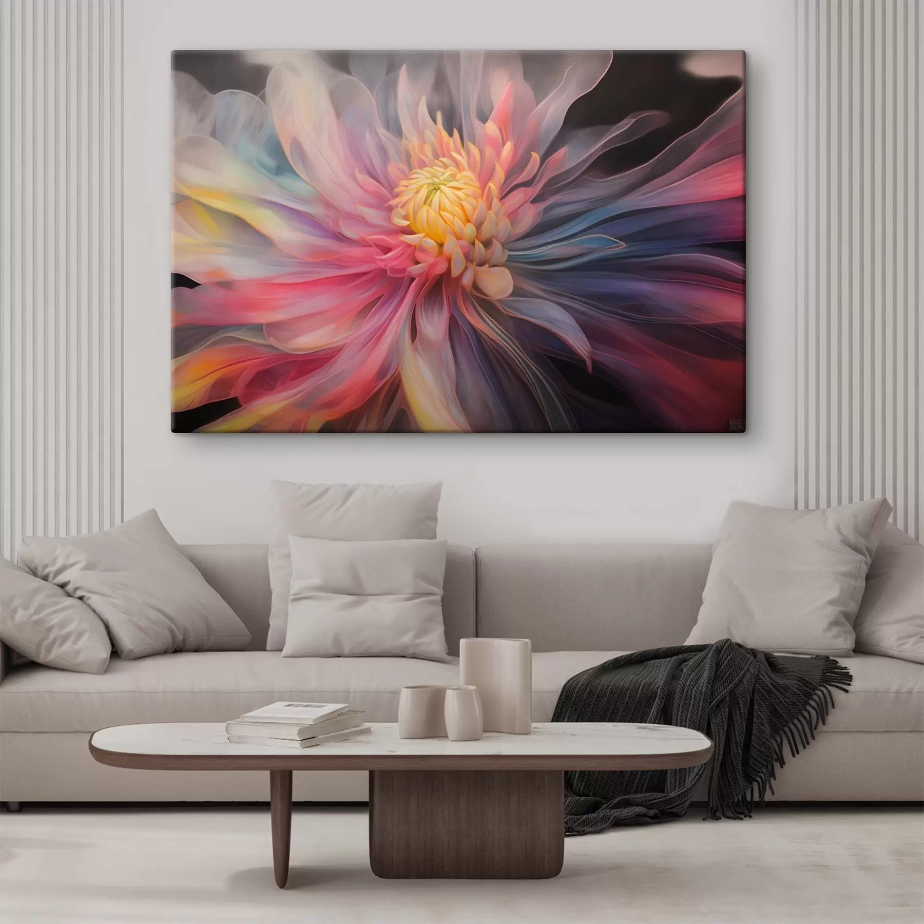 Fototapete Abstrakte Blume s37383