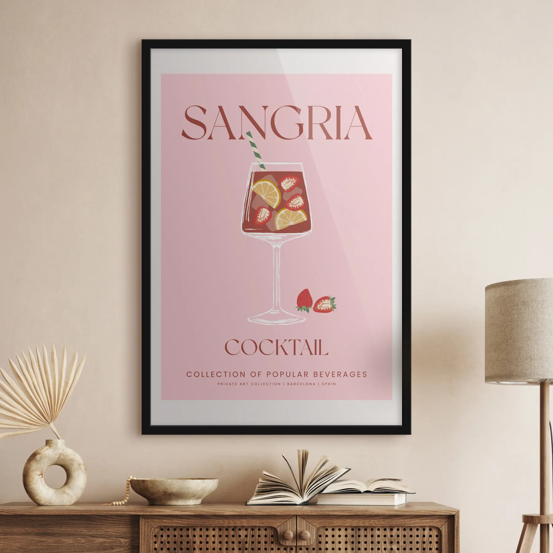 Fototapete Cocktailgetränk Sangria f37875