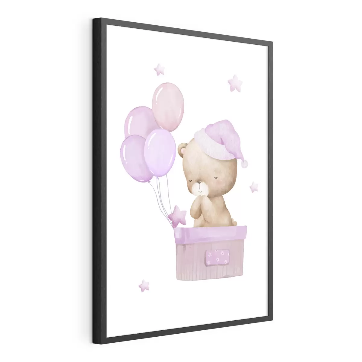 Poster Teddybär und Zartheit f37918v2