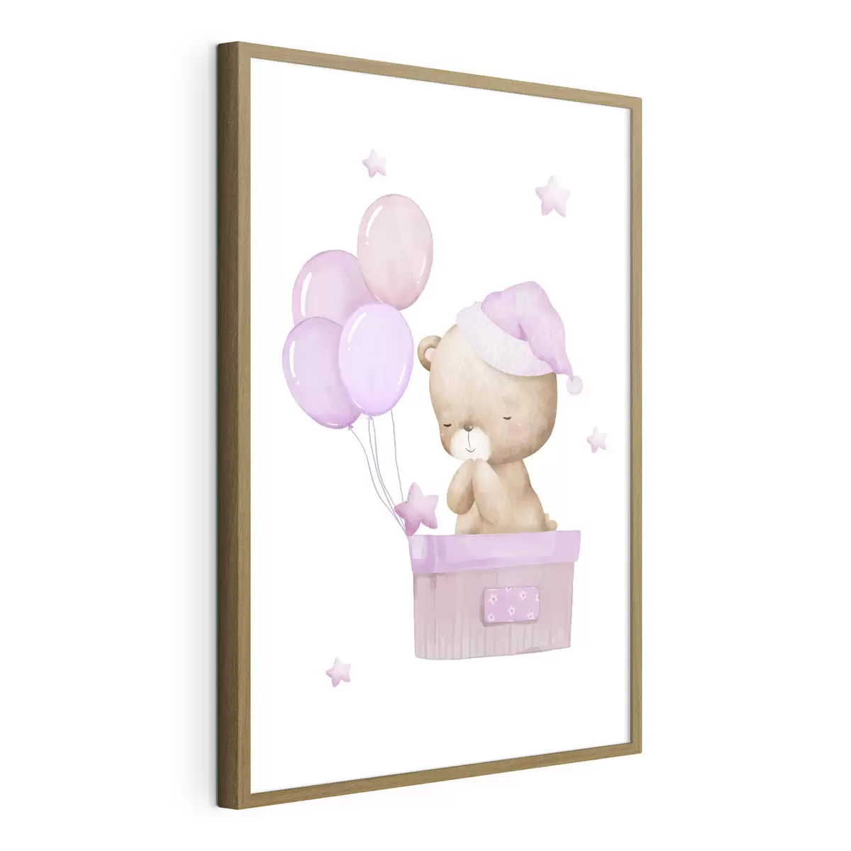 Poster Teddybär und Zartheit f37918v2