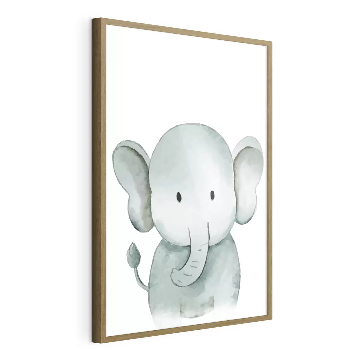Poster Ein süßes Elefantenbaby f37922
