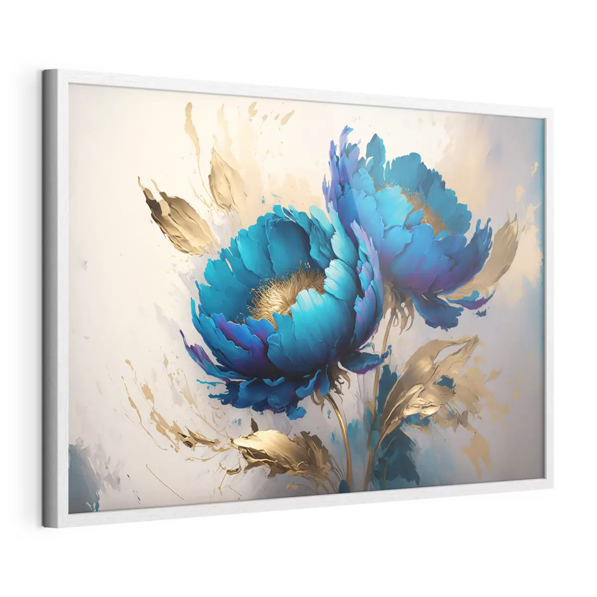 Poster Blaue Pfingstrosen f37843