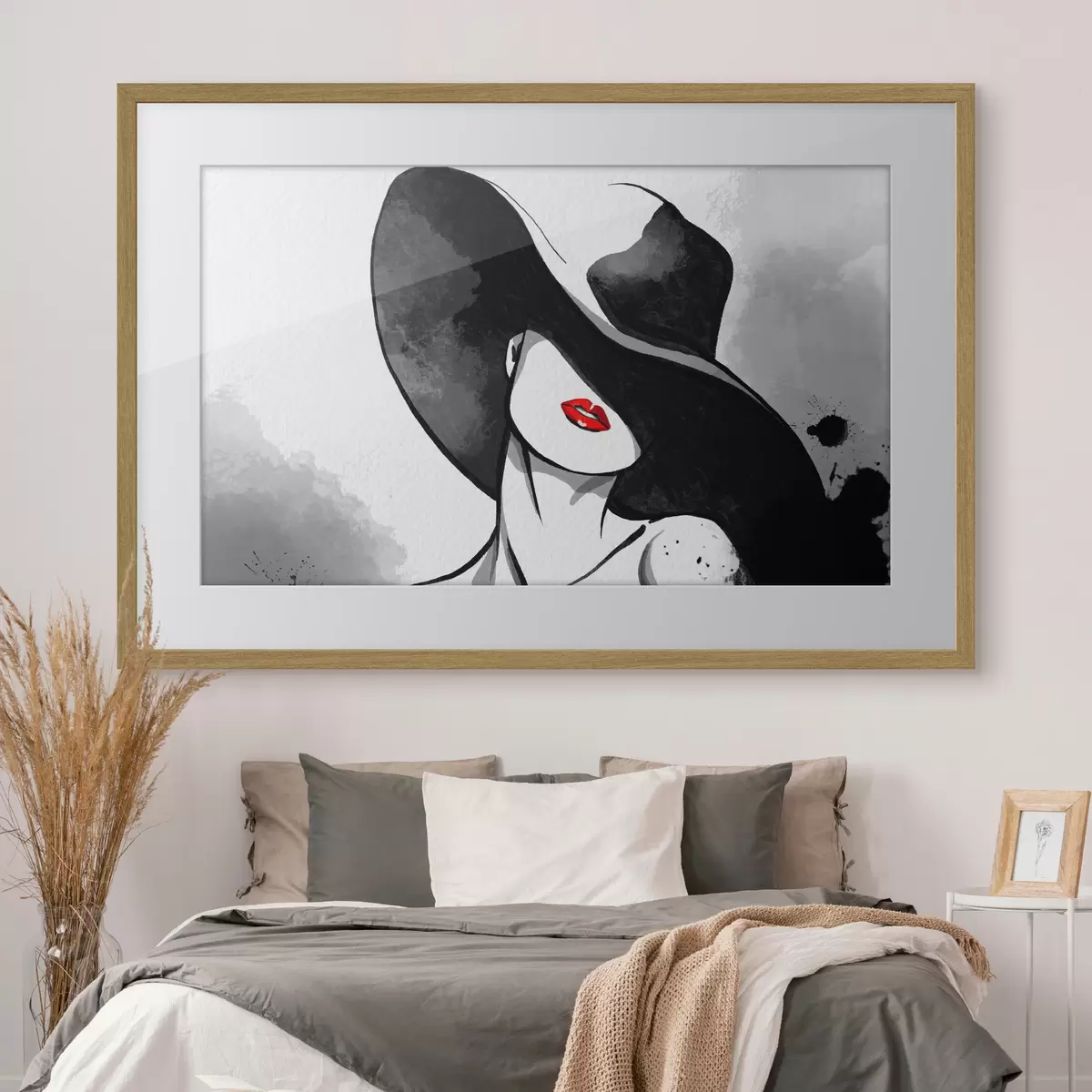Poster Rote Lippen  f37745