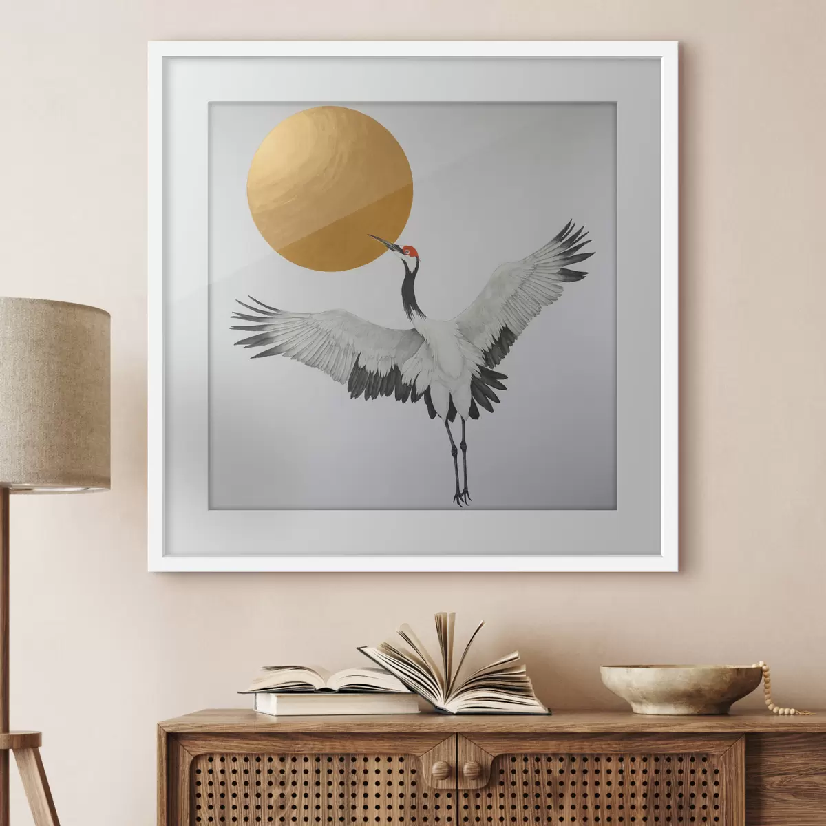 Poster Vögel und Licht f38195