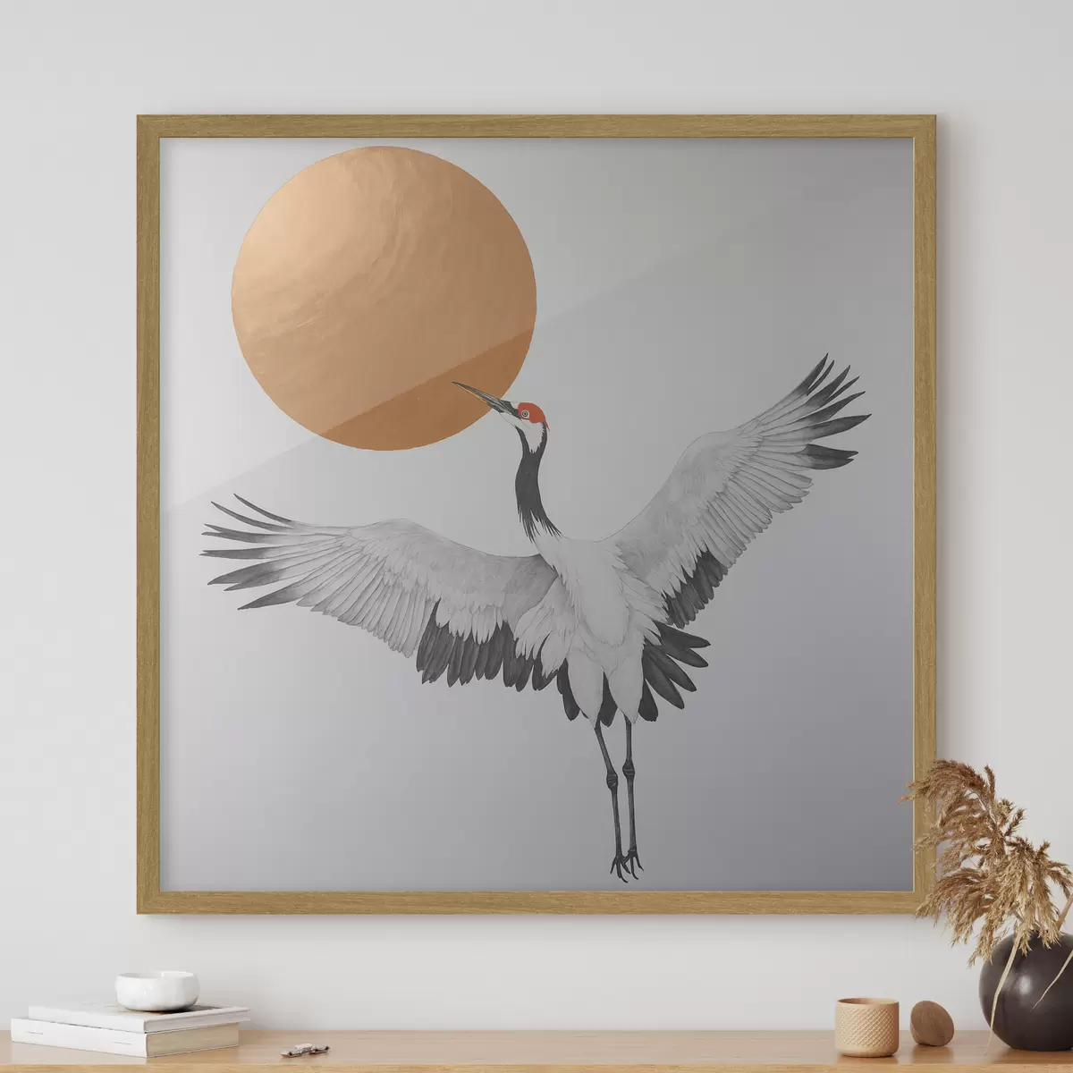 Poster Vögel und Licht f38195