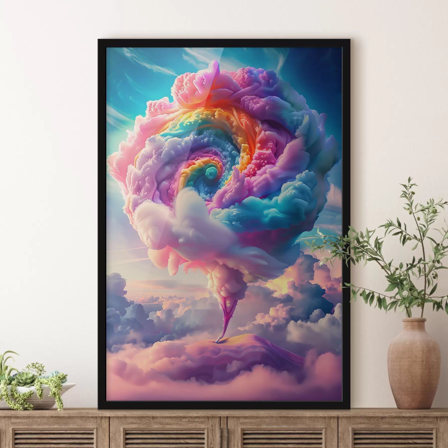 Fototapete Der Regenbogensturm f38155