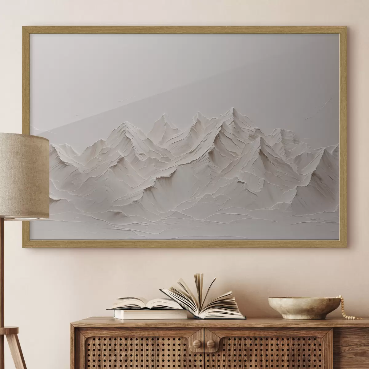 Poster Stille über den Gipfeln f38306
