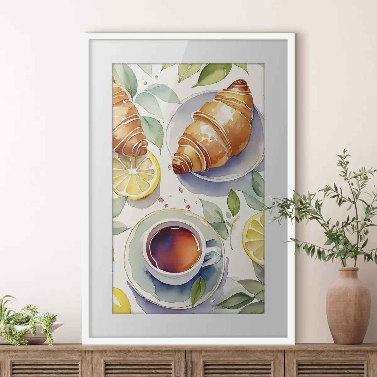 Poster Zitronenmorgen f38389