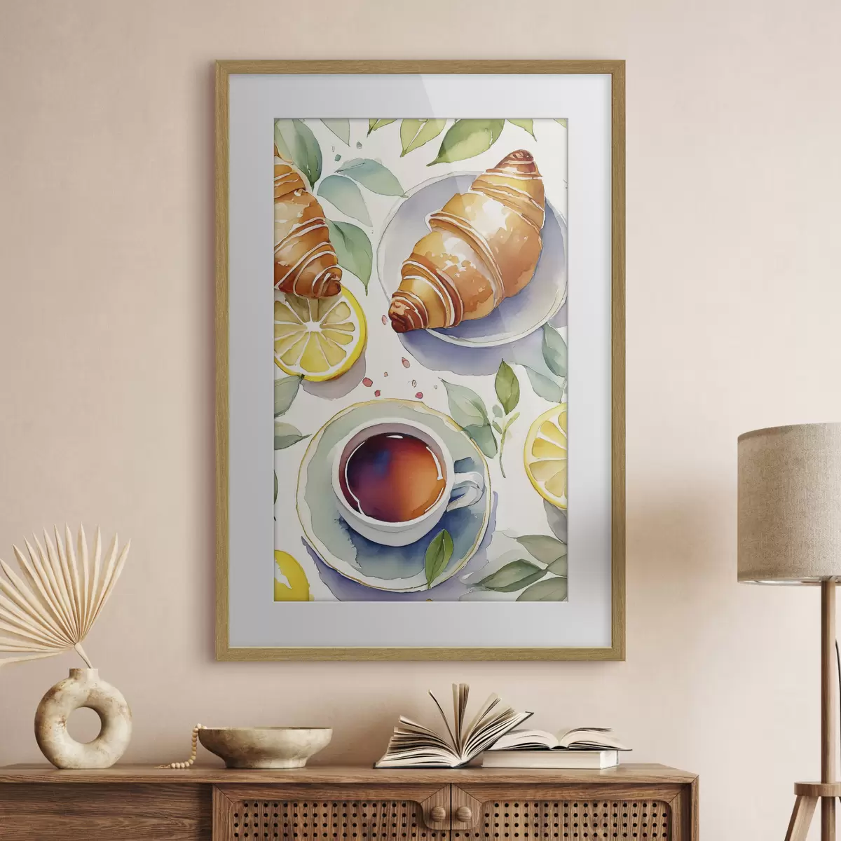 Poster Zitronenmorgen f38389