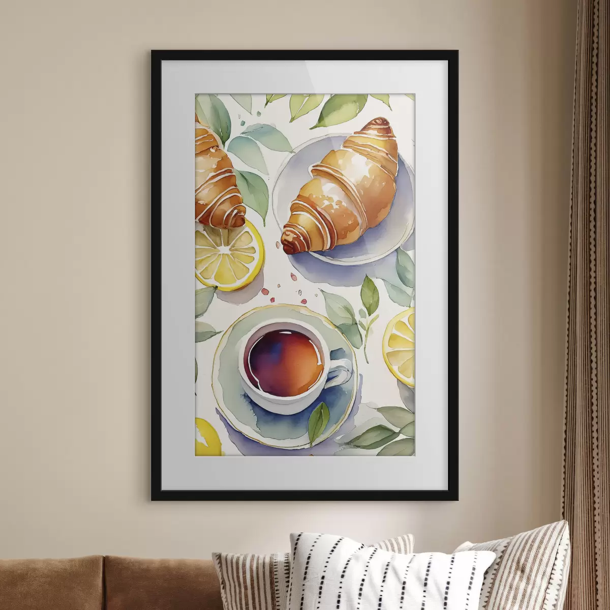Poster Zitronenmorgen f38389