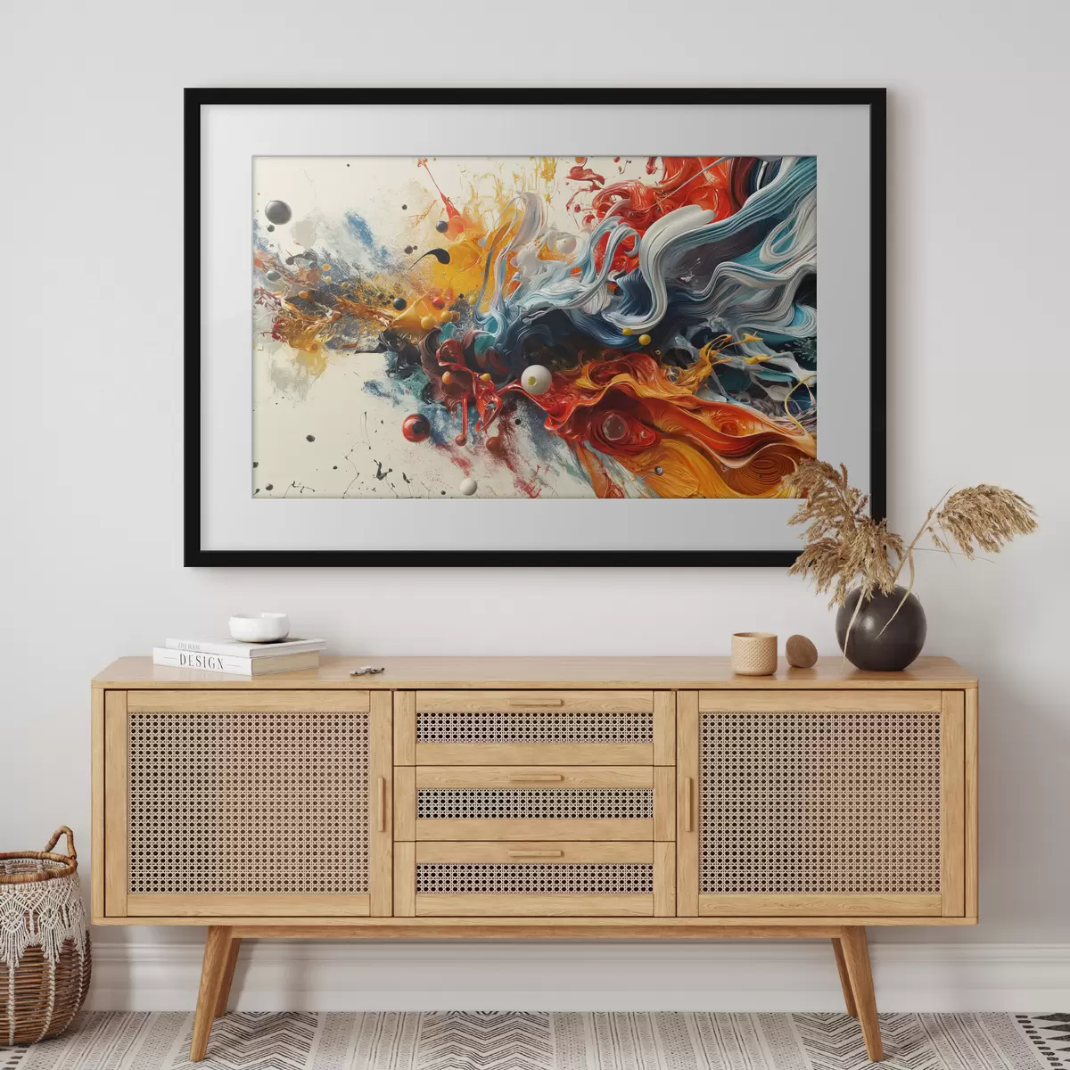 Poster Flug und Schwung f38457