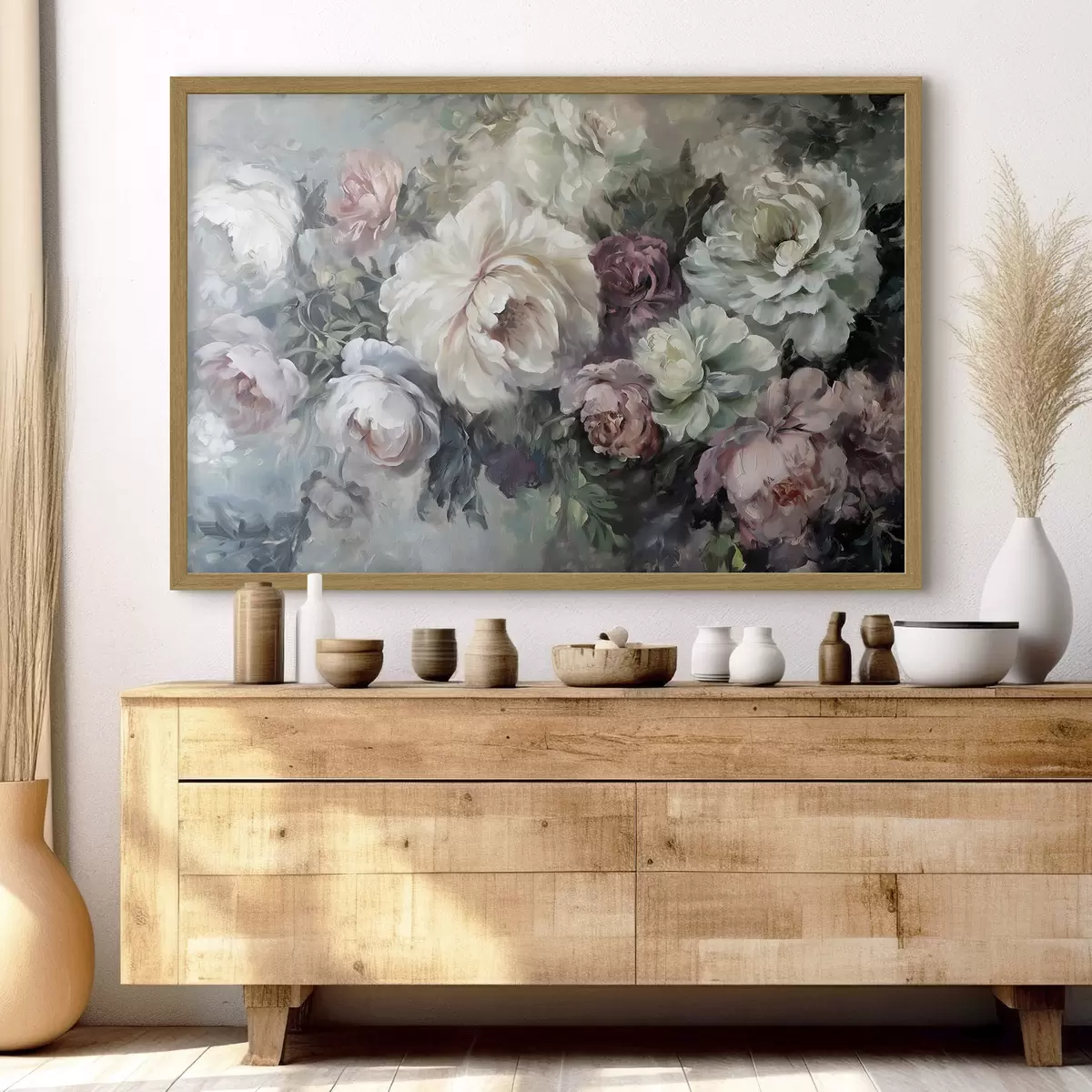 Poster Blumen Malerei f38646