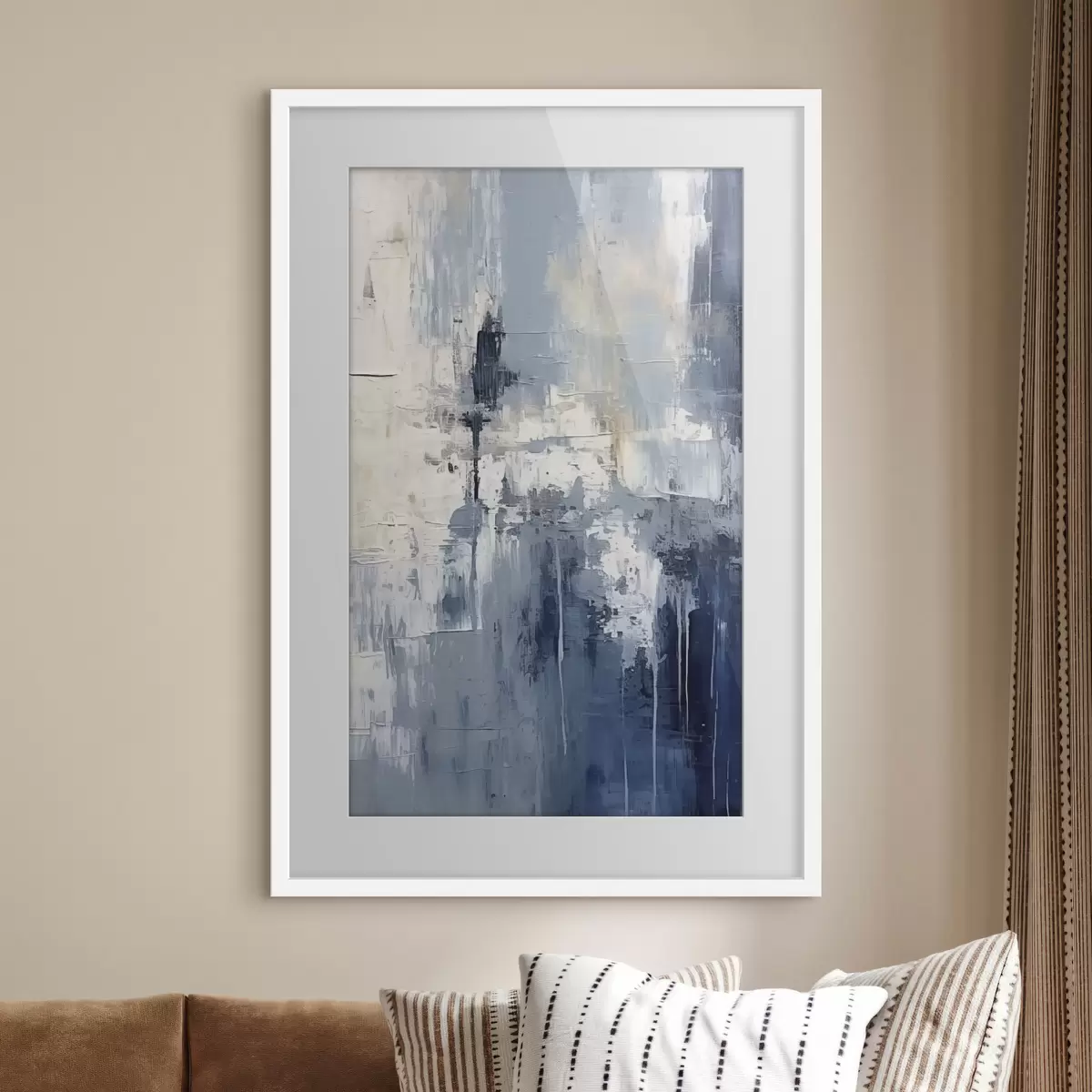 Poster Blaue Pause f38906