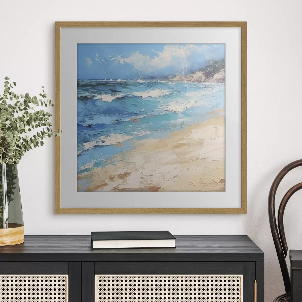 Poster Wellen und Vertrauen f38910