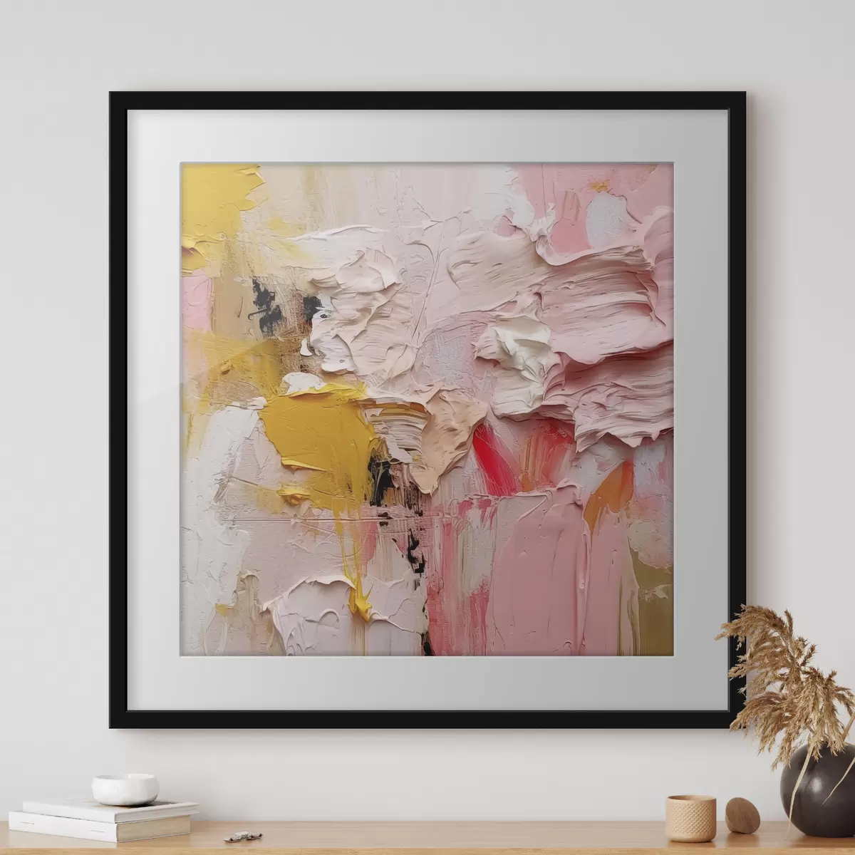 Poster Rosen und Hingabe f38916