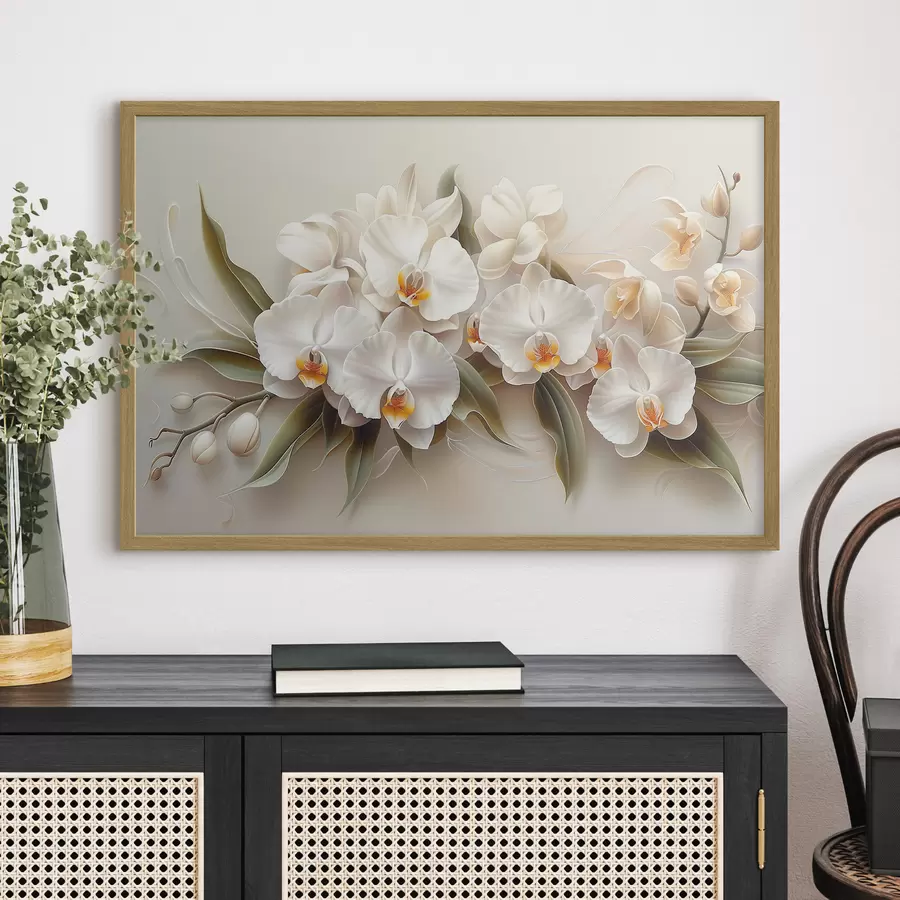 Fototapete Licht Orchideen f38704