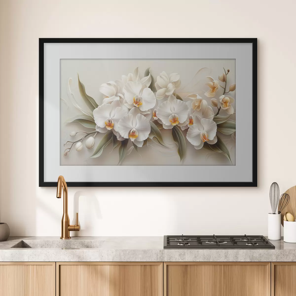 Poster Licht Orchideen f38704