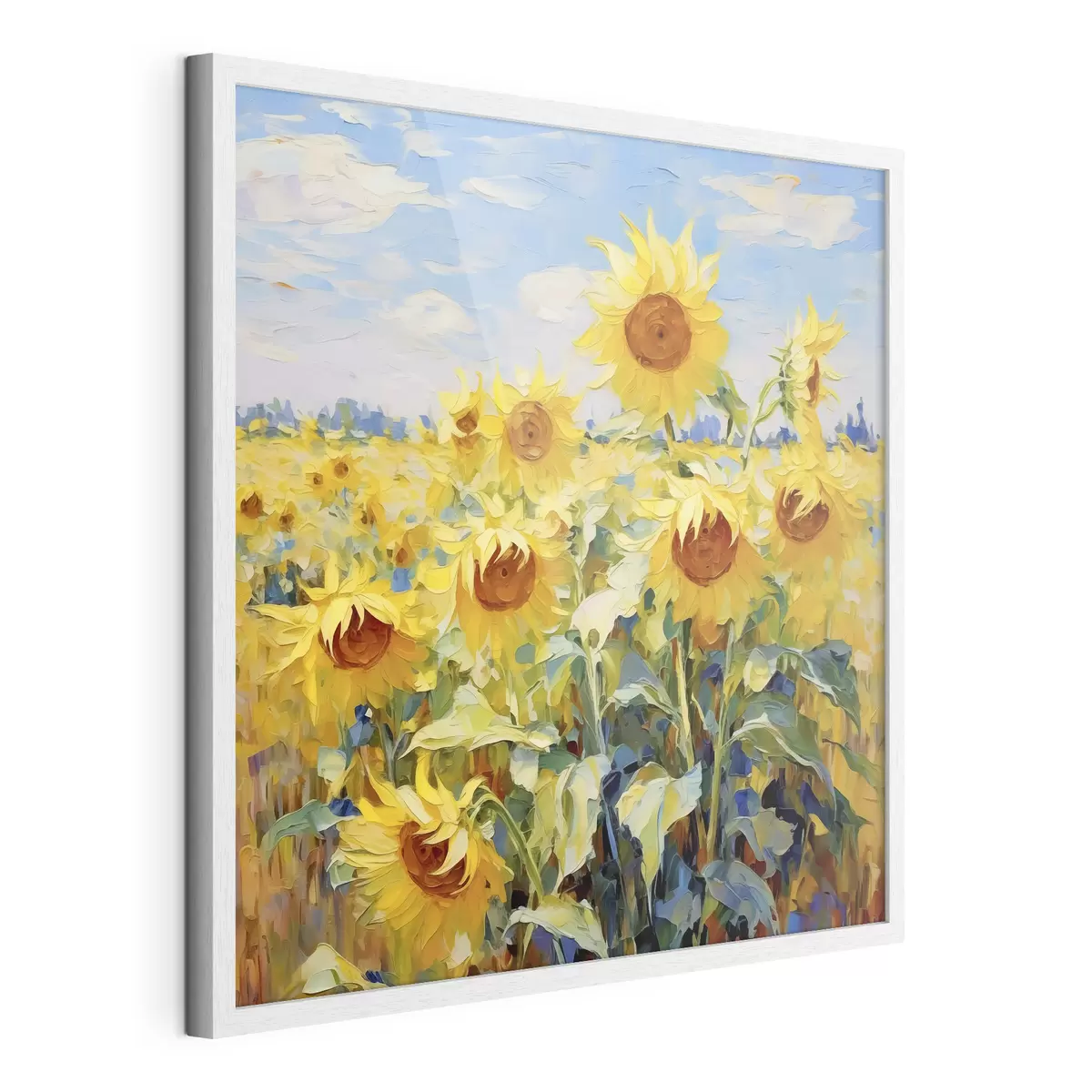 Poster Die Sonne wächst im Feld f38953