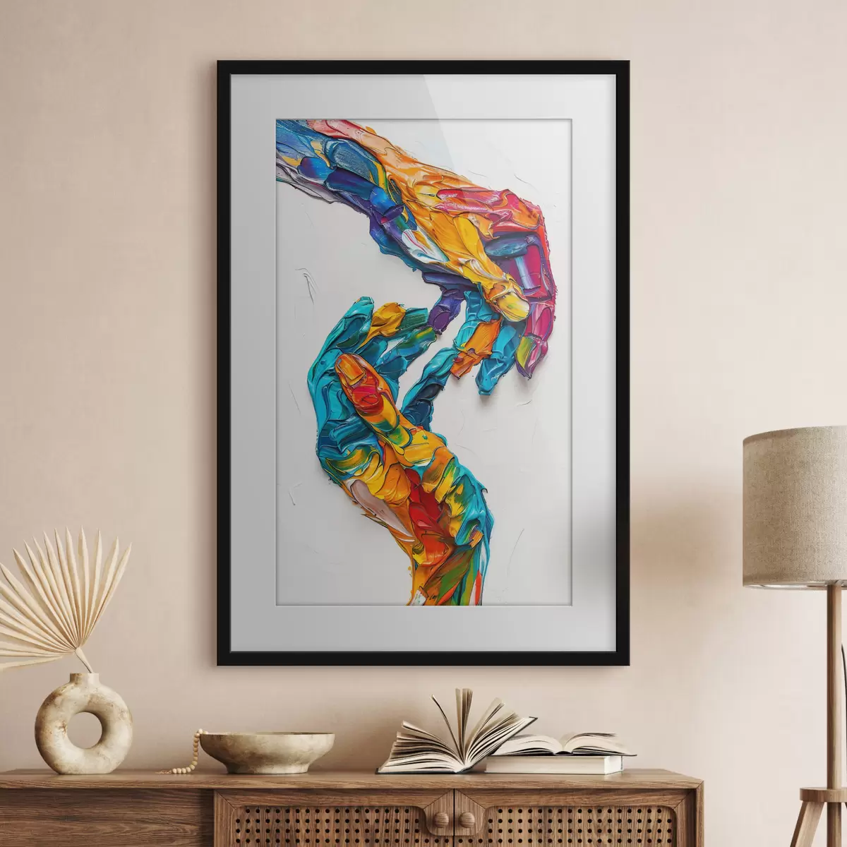 Poster Umarmung und Vertrauen f38955