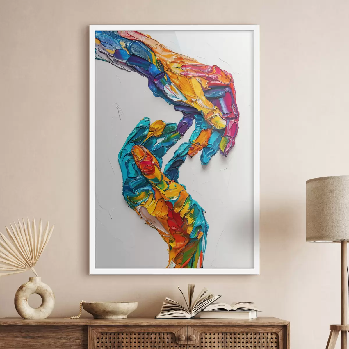 Poster Umarmung und Vertrauen f38955
