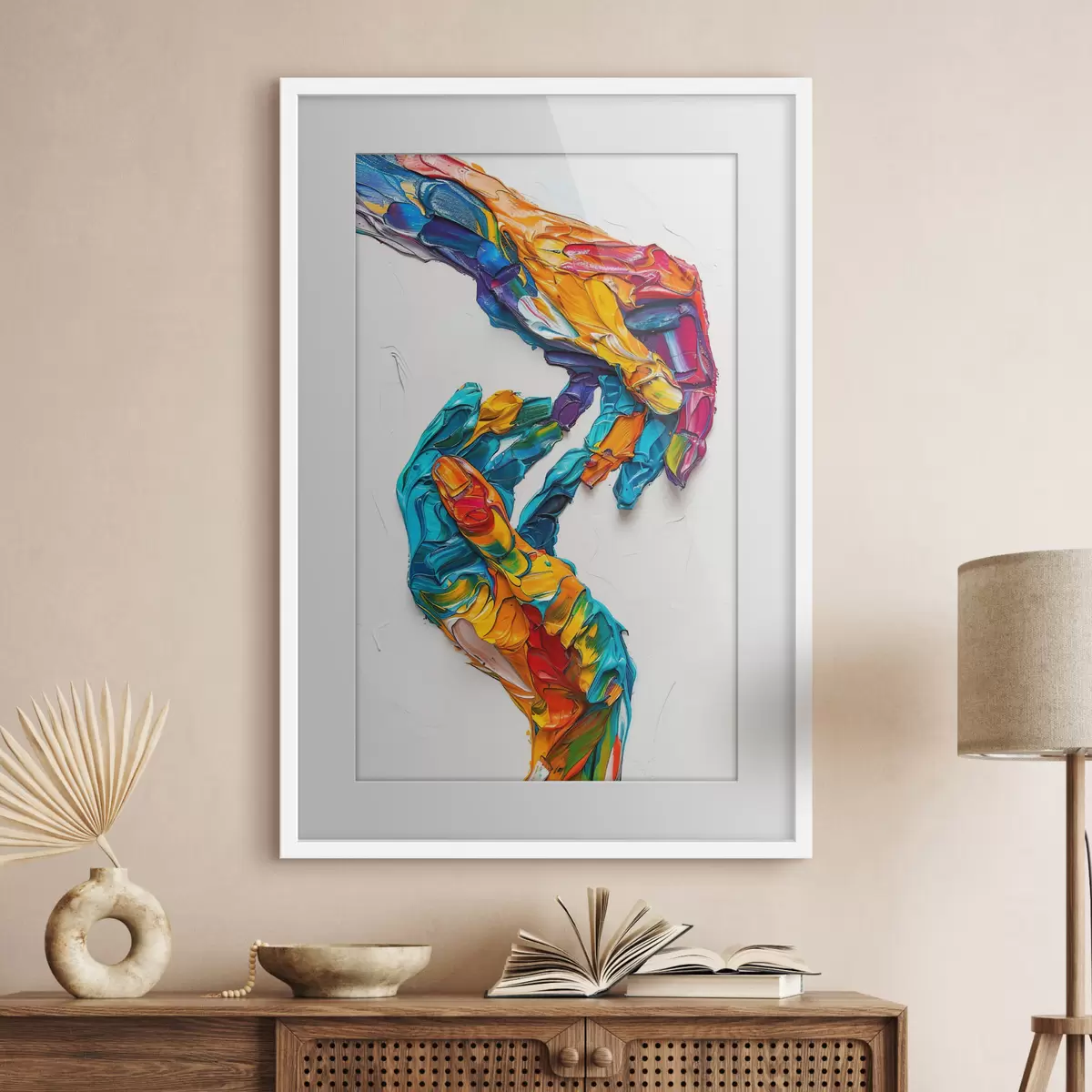 Poster Umarmung und Vertrauen f38955
