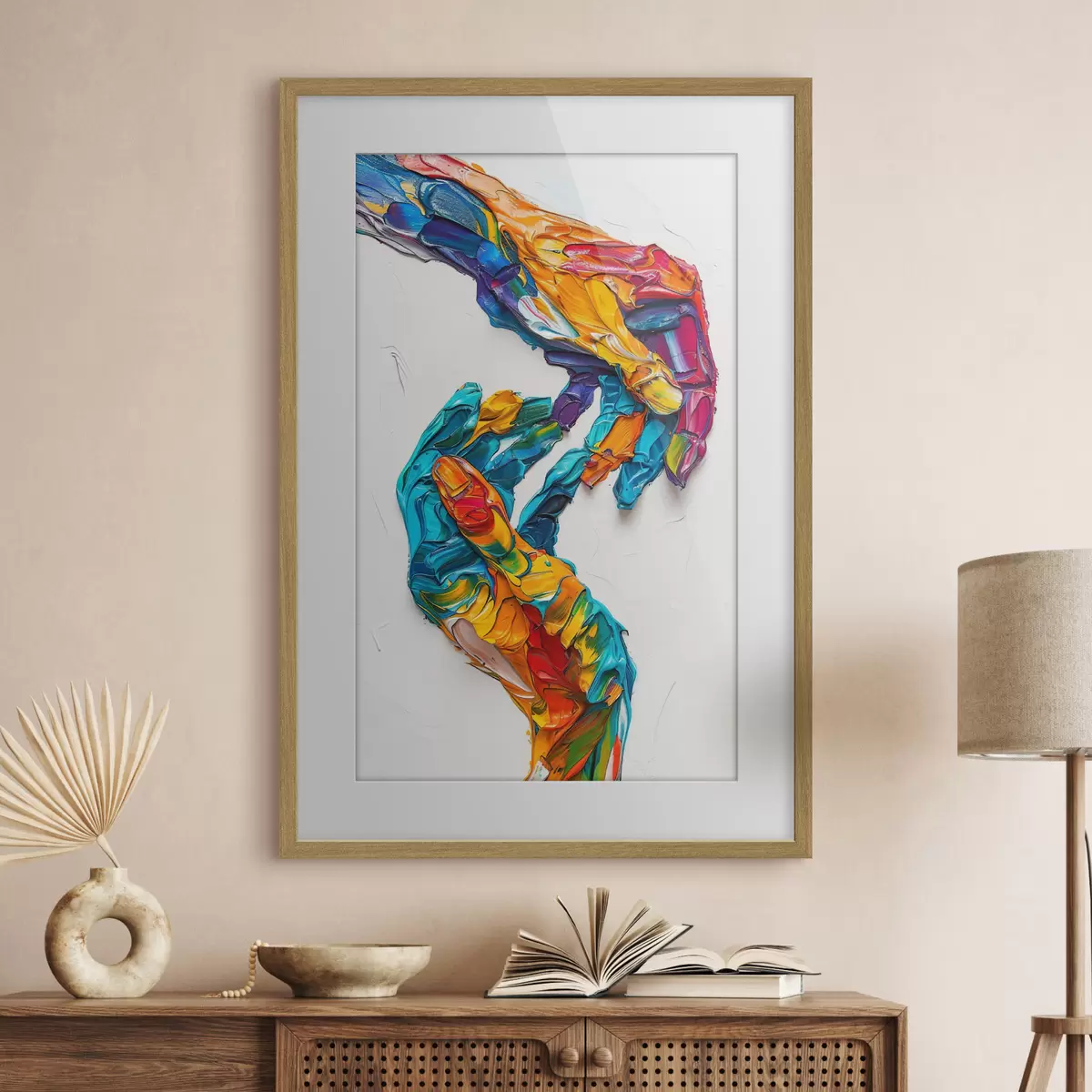 Poster Umarmung und Vertrauen f38955