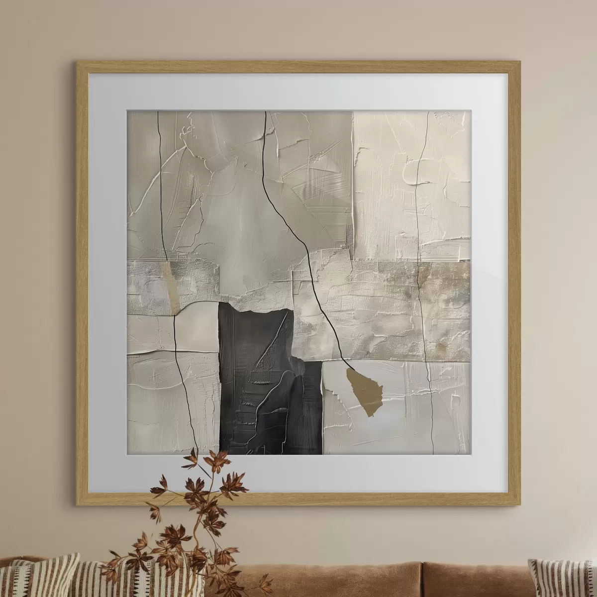 Poster Risse und Kreuzungen f39016