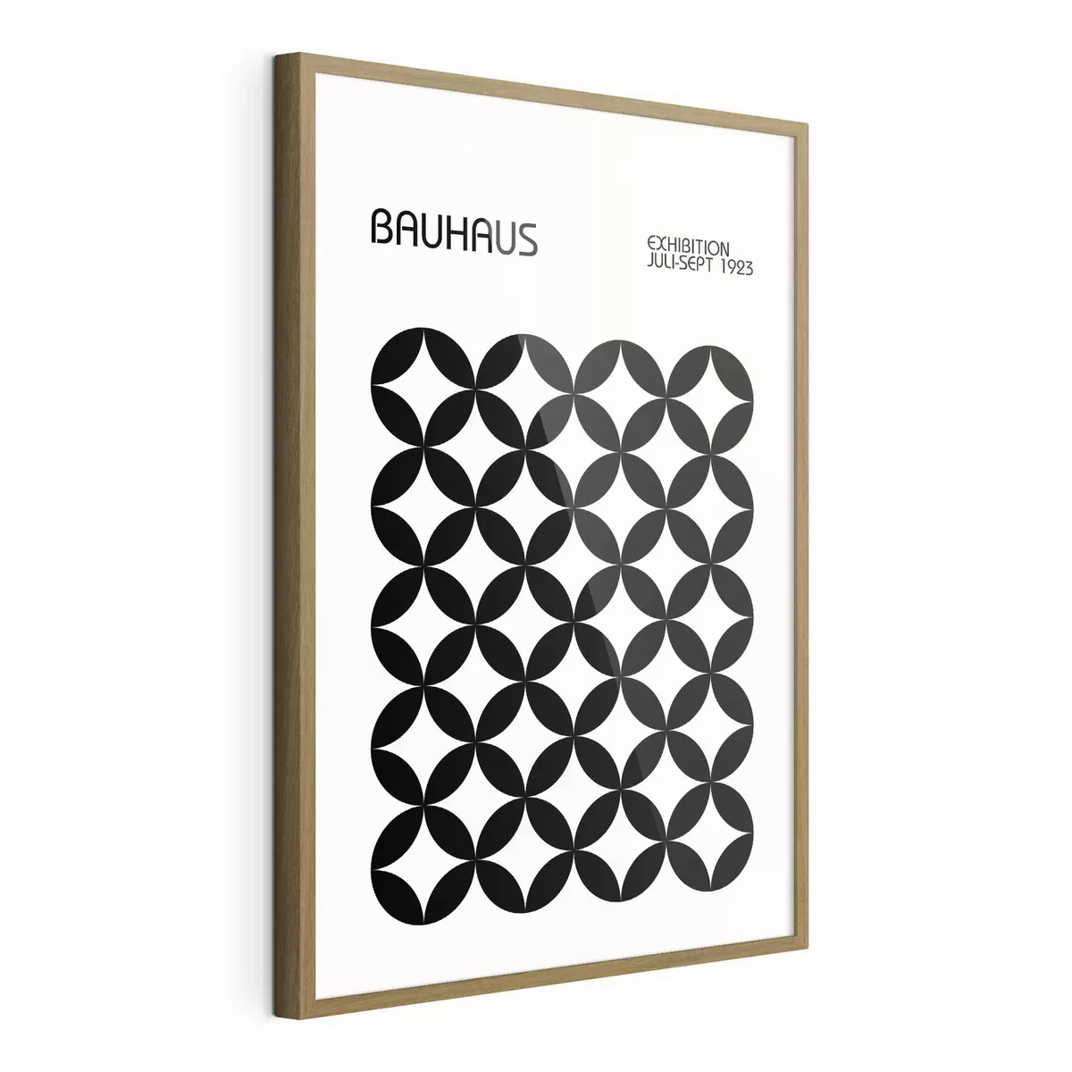 Poster Geometrische Abstraktion des Bauhauses f39259