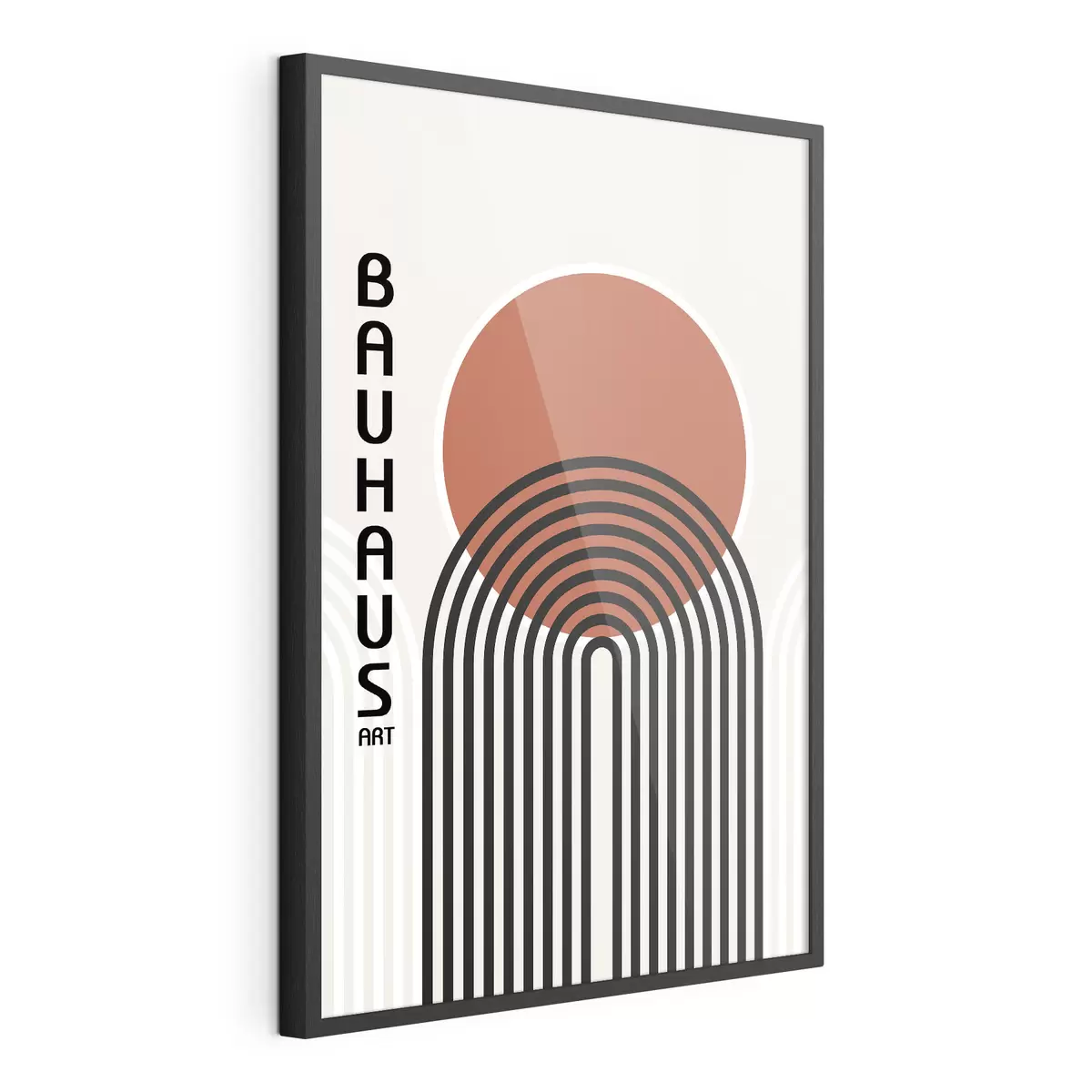 Poster Geometrische Abstraktion des Bauhauses f39261