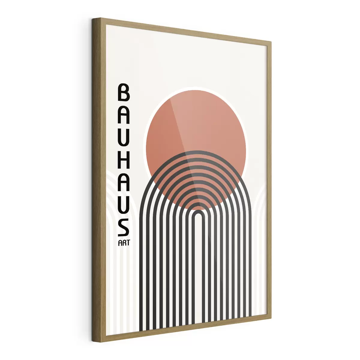 Poster Geometrische Abstraktion des Bauhauses f39261