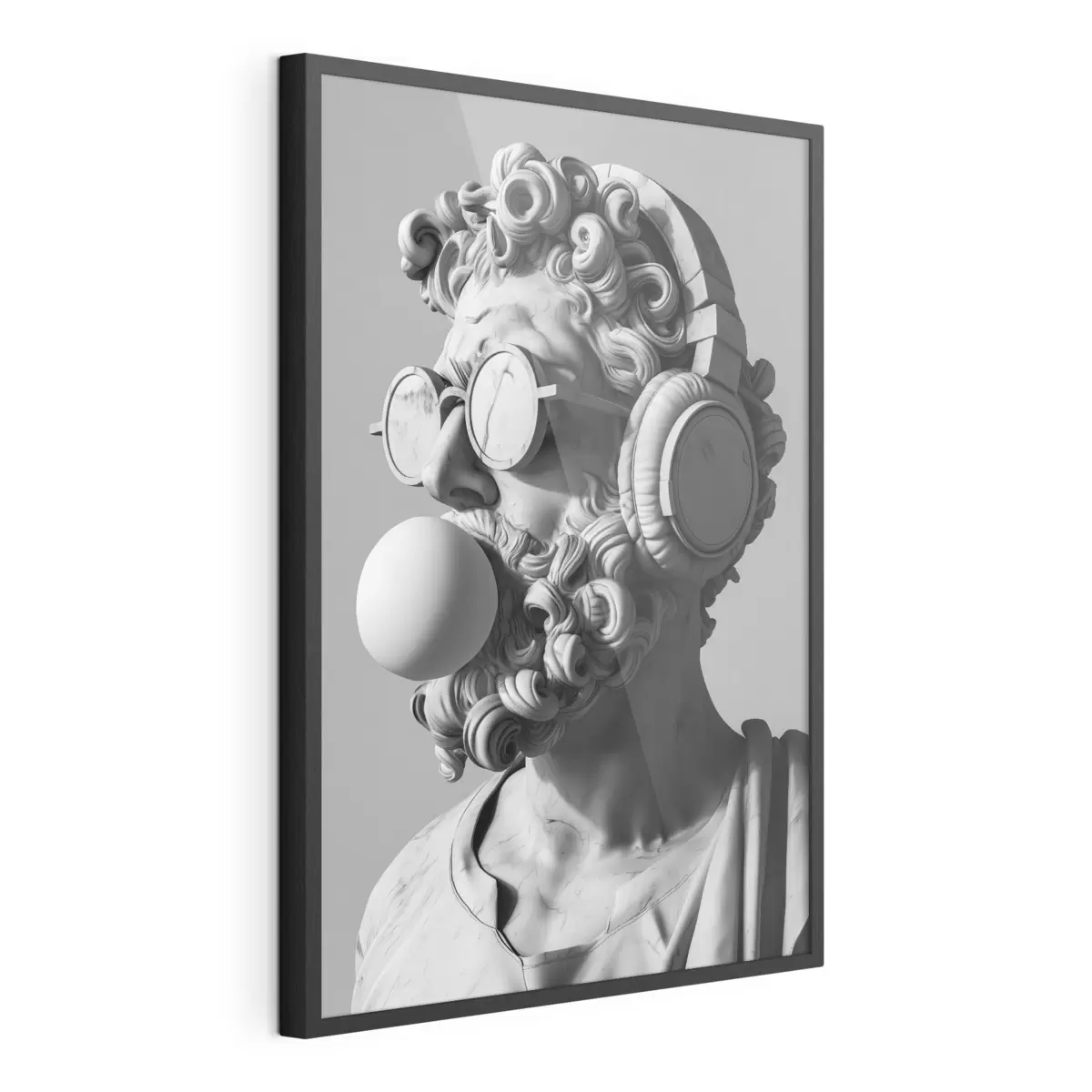 Poster Moderne Skulptur des Zeus f26130