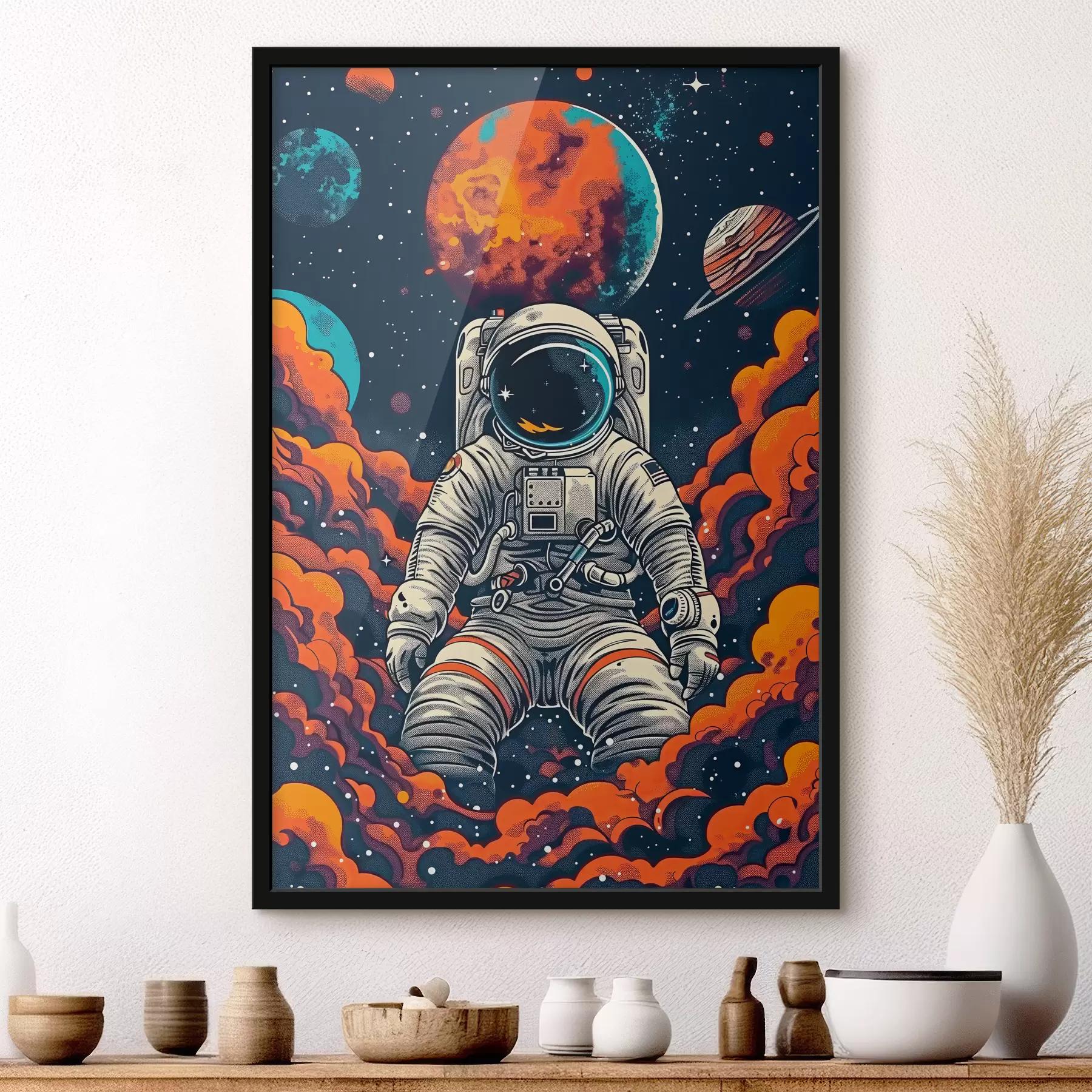 Fototapete Kosmonaut f39318