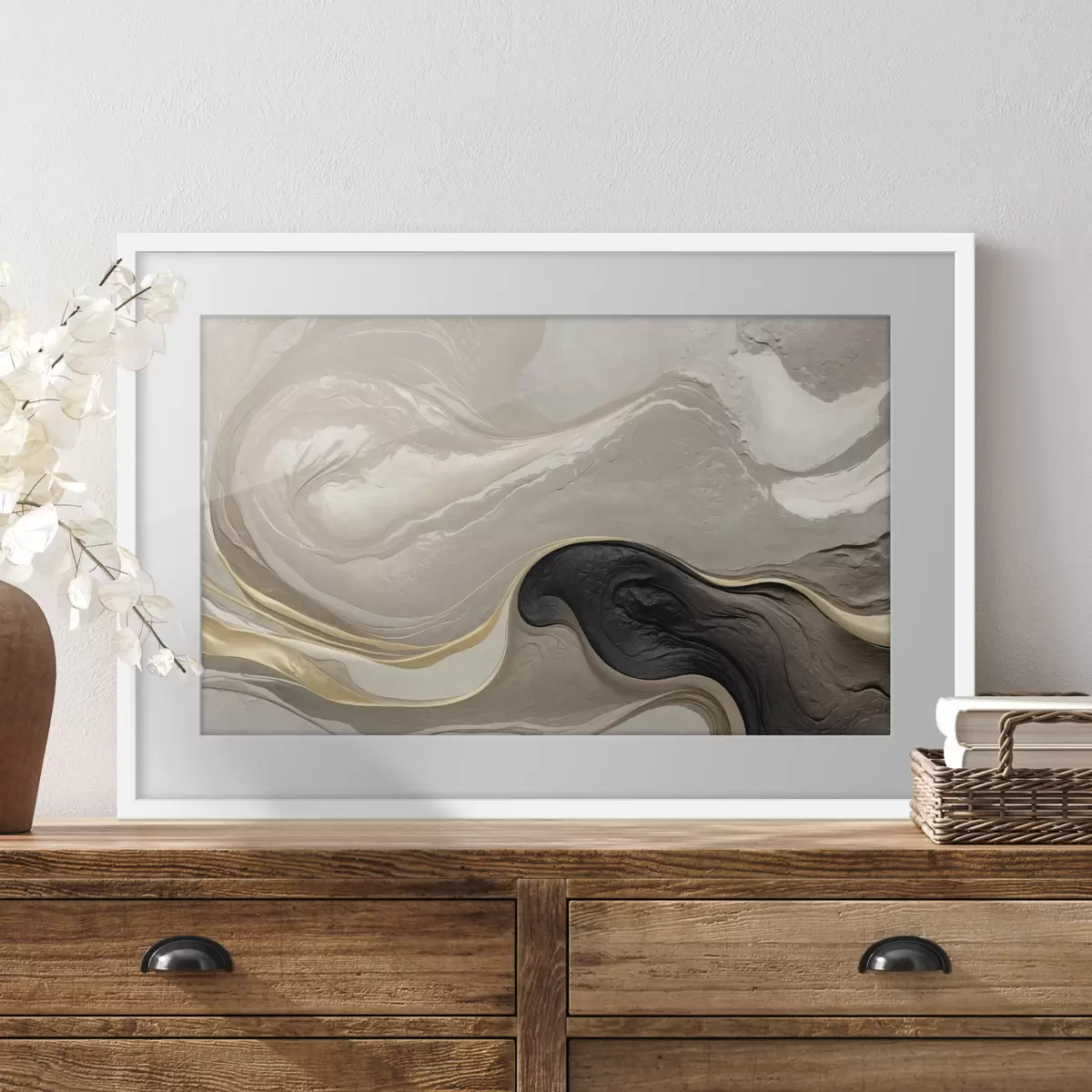 Poster Relief und Tiefe f39088