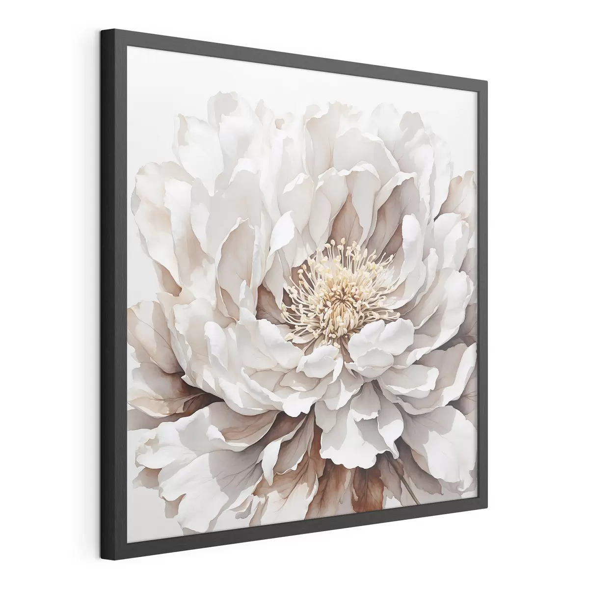 Poster Nahaufnahme einer weißen Blume f39178
