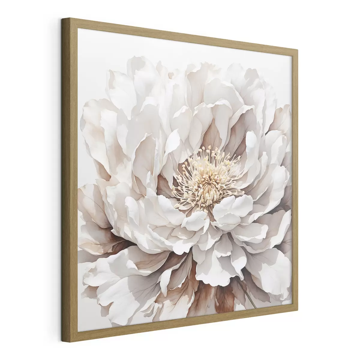 Poster Nahaufnahme einer weißen Blume f39178
